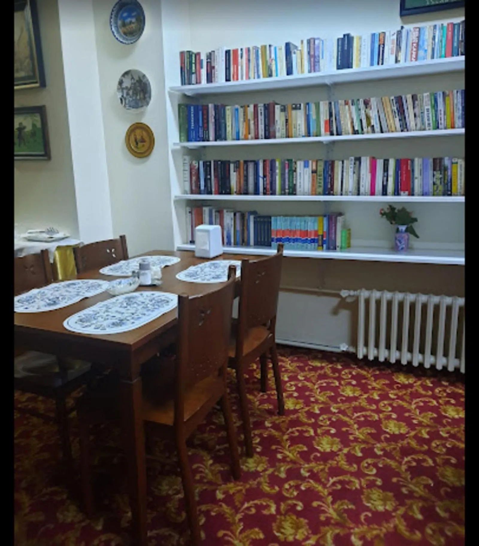 Library in Hotel Cesmeli