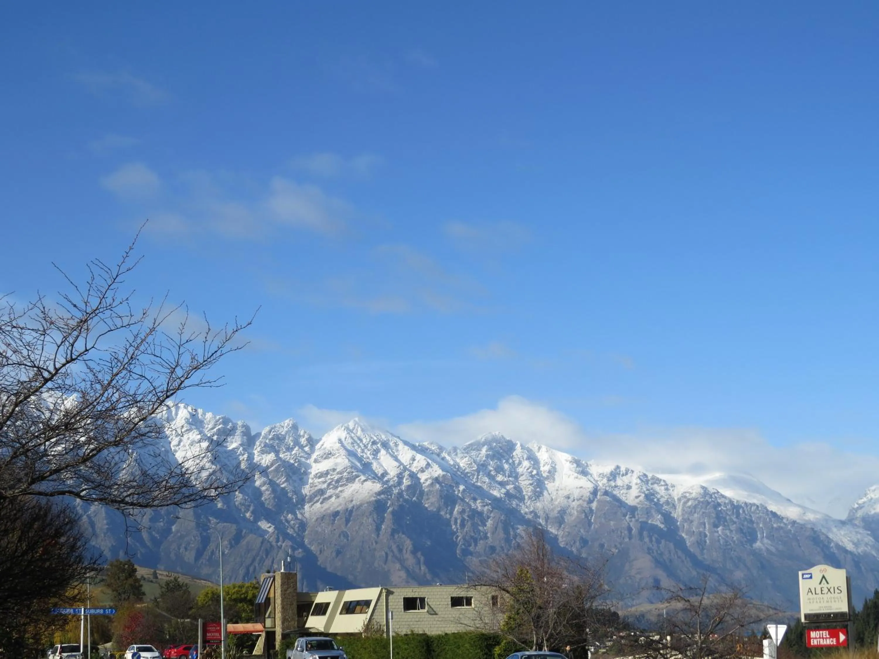 Mountain view in Queenstown Motel Apartments