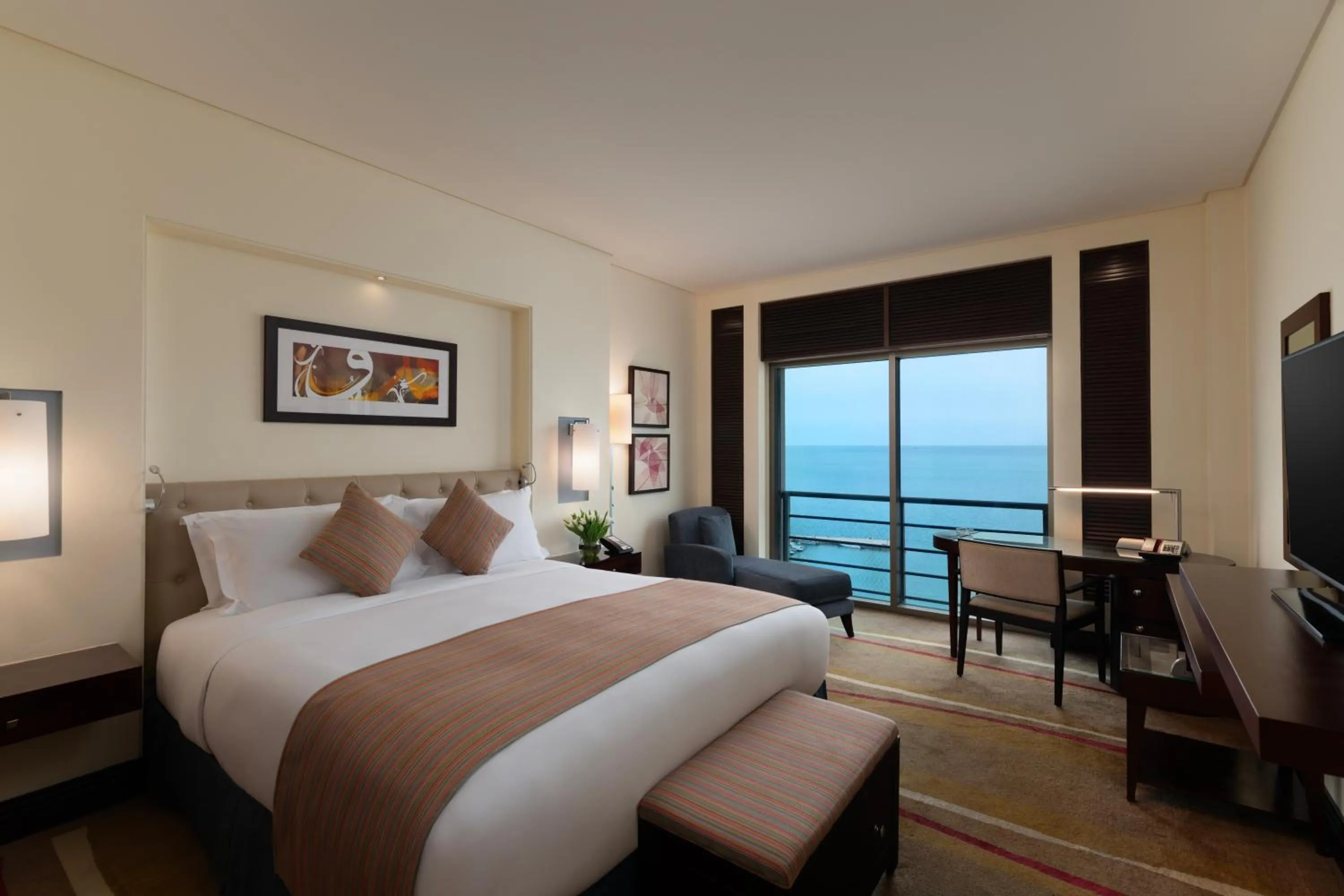 View (from property/room), Bed in Sofitel Al Khobar The Corniche