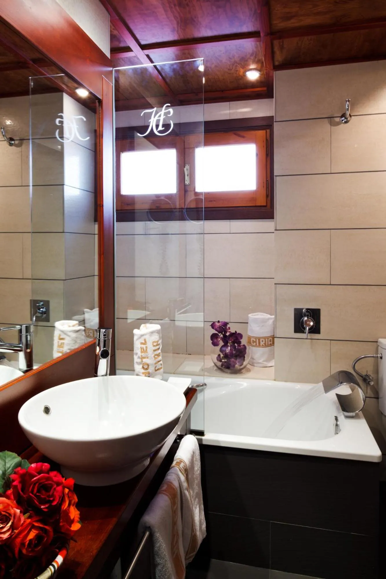 Bathroom in Hotel Ciria