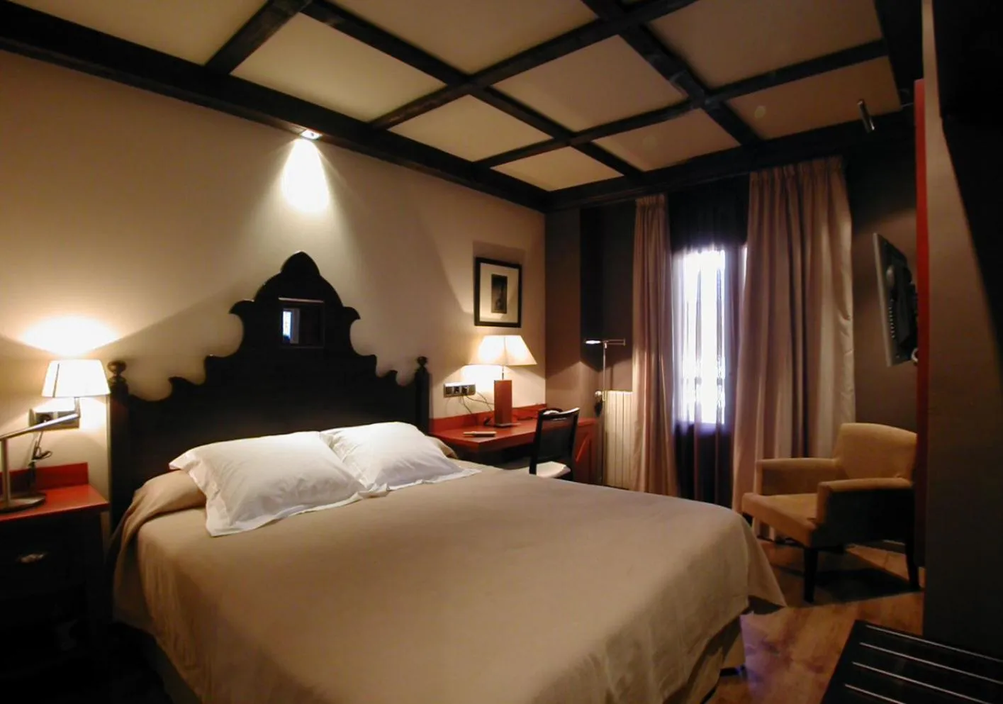 Bed in Hotel Ciria