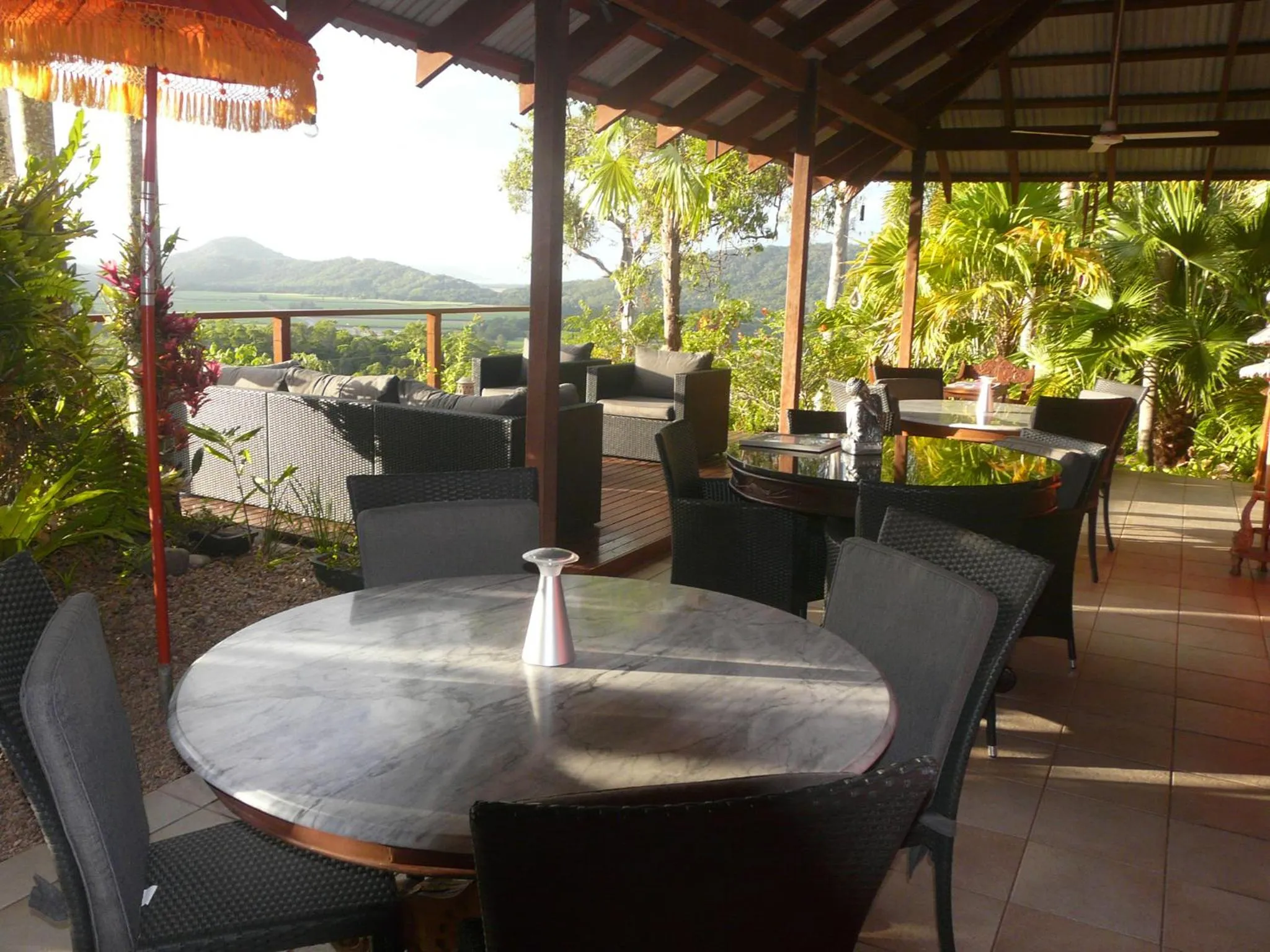Continental breakfast in Mai Tai Resort