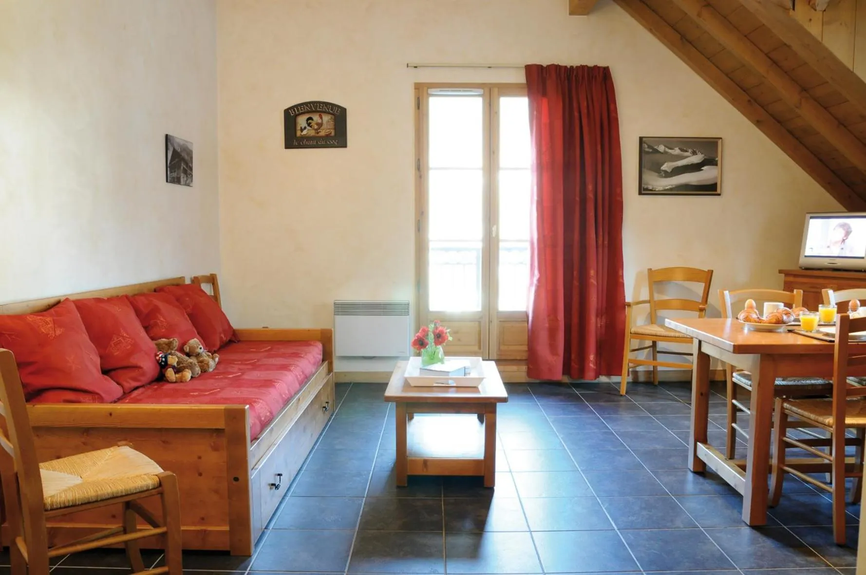 Living room in Lagrange Vacances Les Arolles