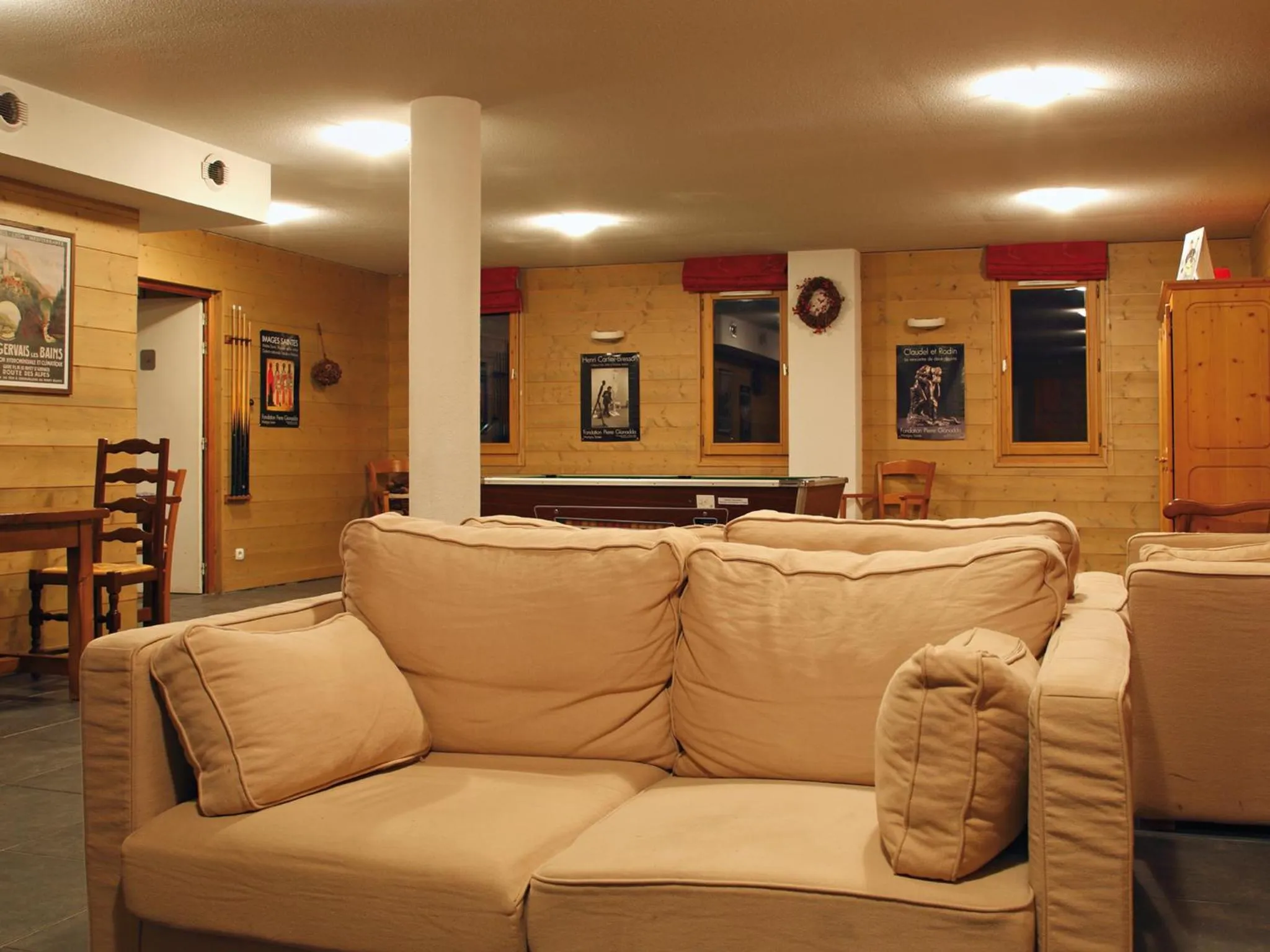 Game Room in Lagrange Vacances Les Arolles