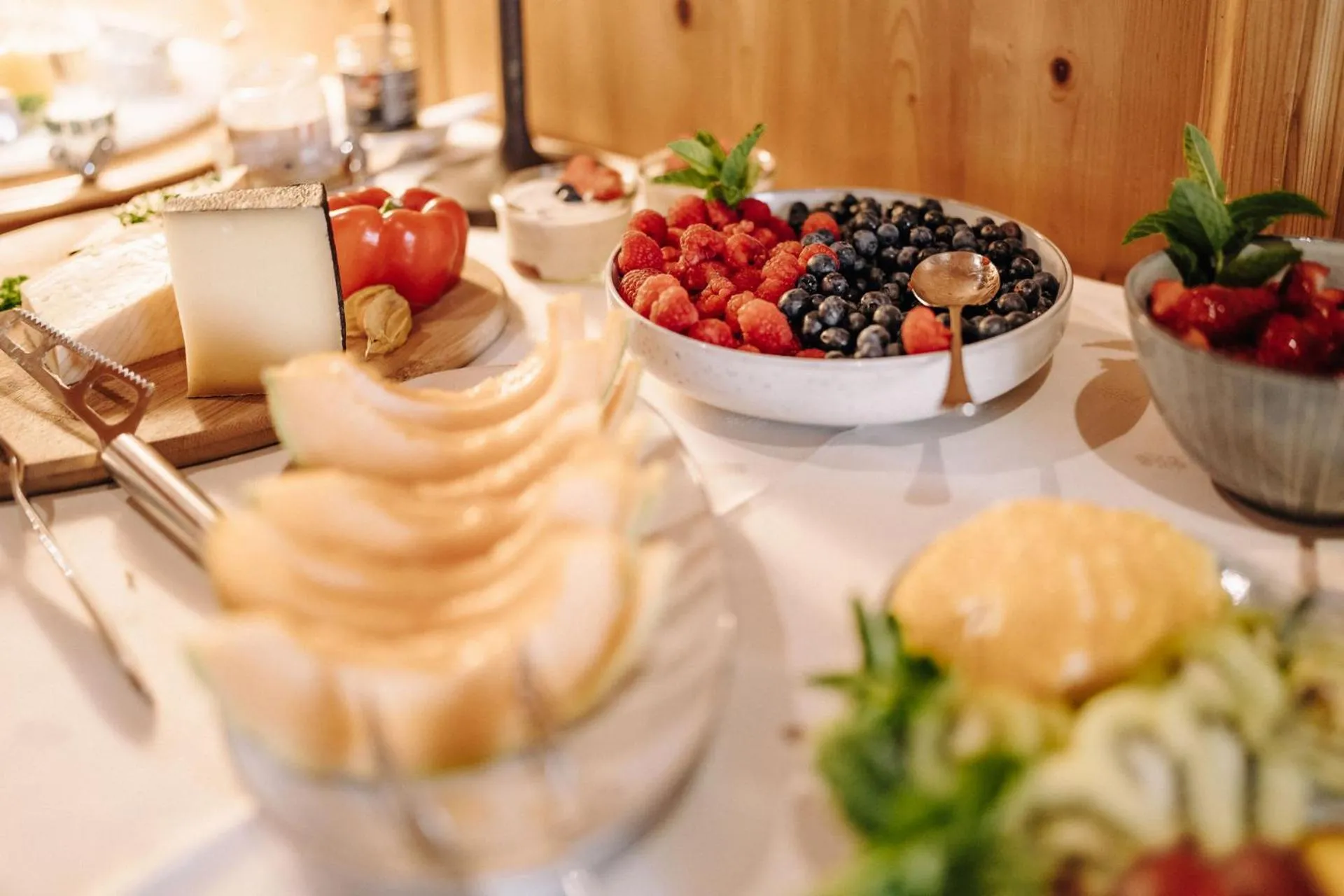 Breakfast in ASTER Boutique Hotel & Chalets