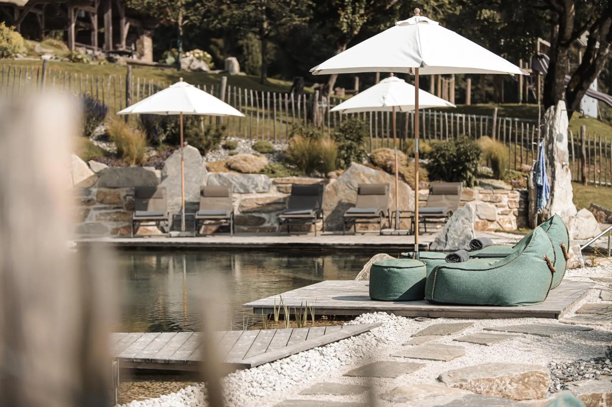 Garden in ASTER Boutique Hotel & Chalets