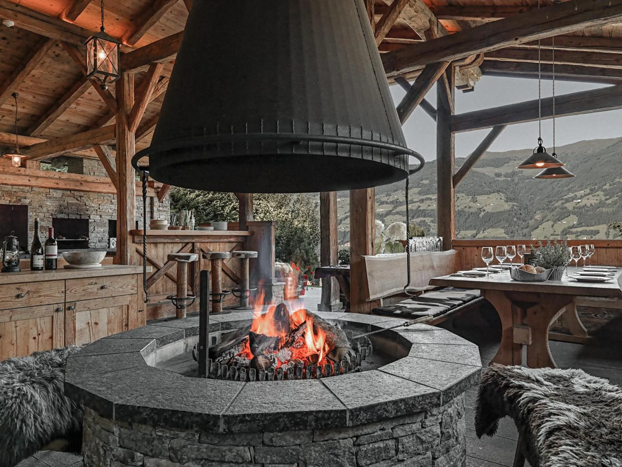 BBQ facilities in ASTER Boutique Hotel & Chalets