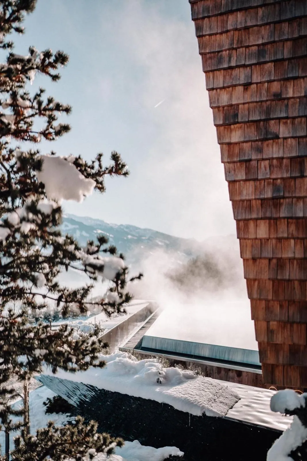 Pool view in ASTER Boutique Hotel & Chalets