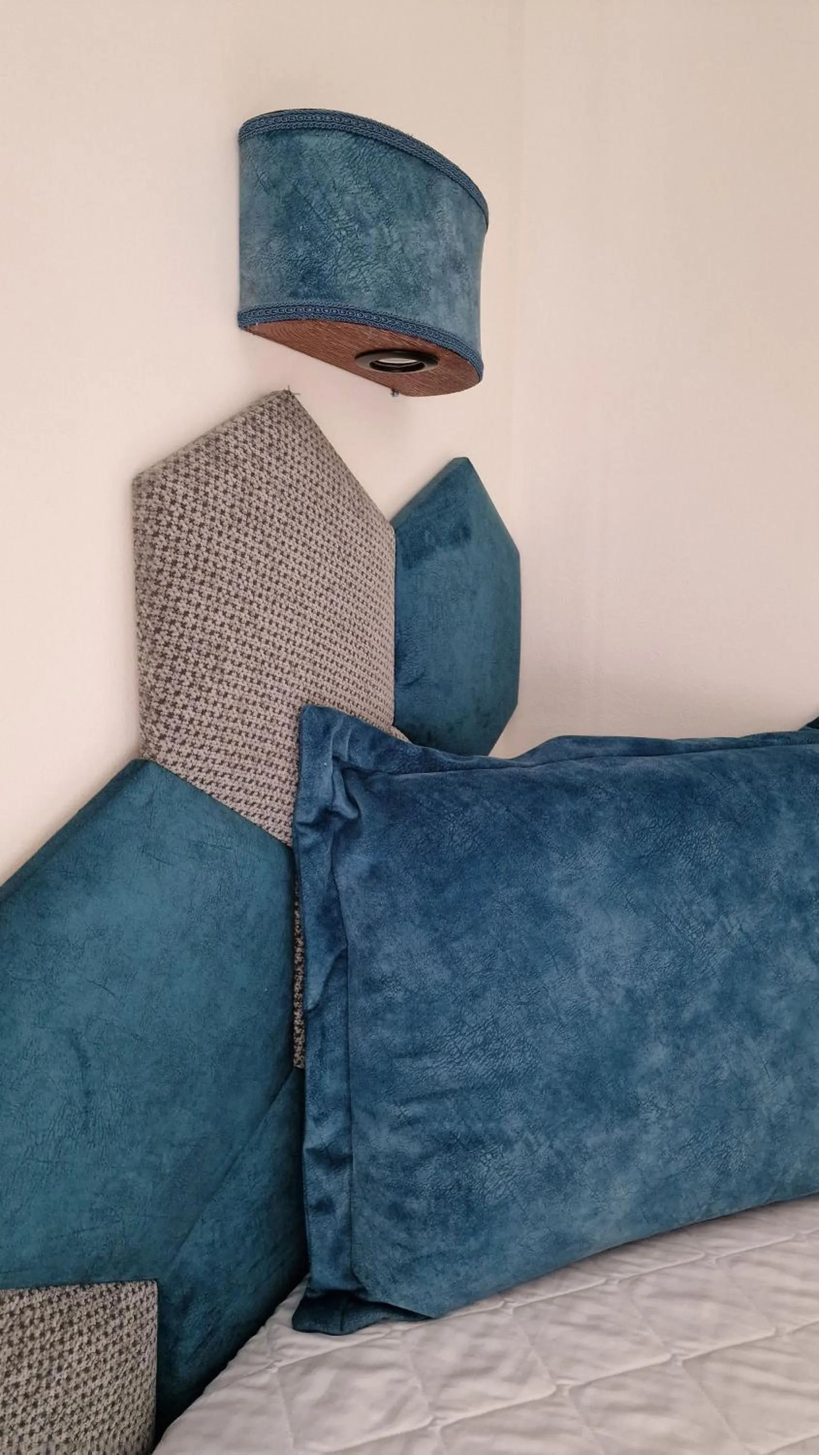 Bed in Hotel Dionysis Studios