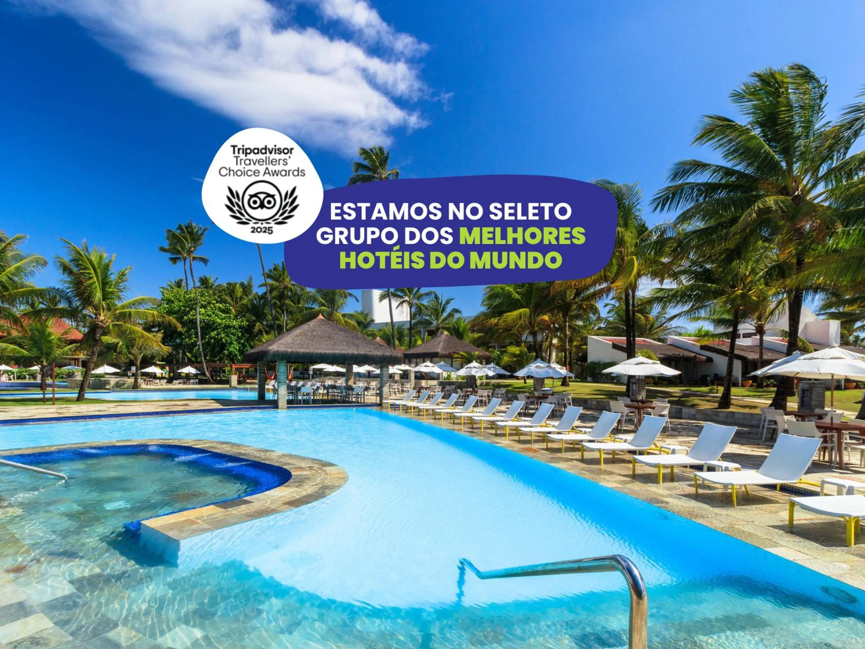 Swimming pool in Hotel Village Porto De Galinhas