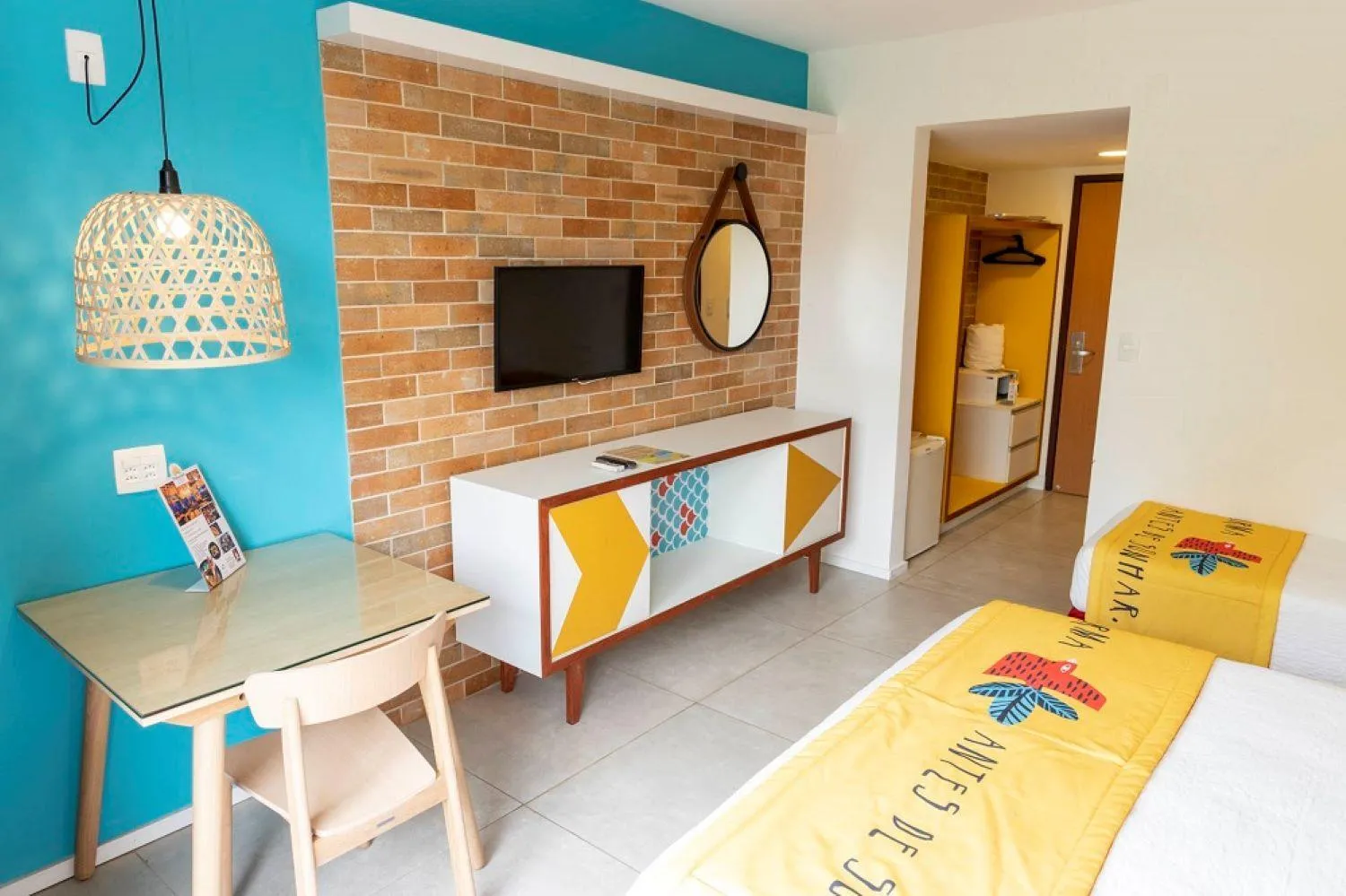 Bedroom, Bed in Hotel Village Porto De Galinhas