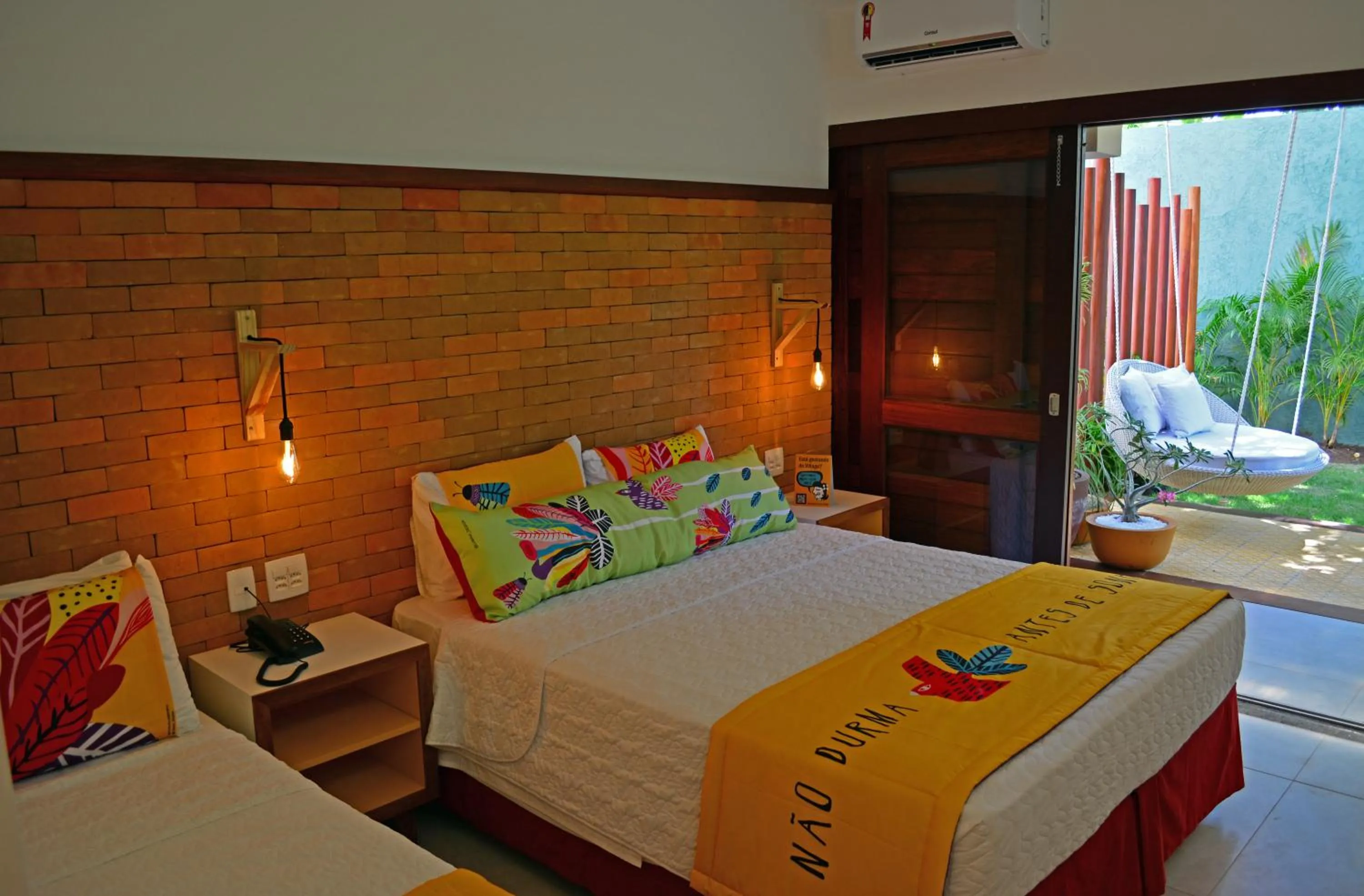 Bedroom, Bed in Hotel Village Porto De Galinhas