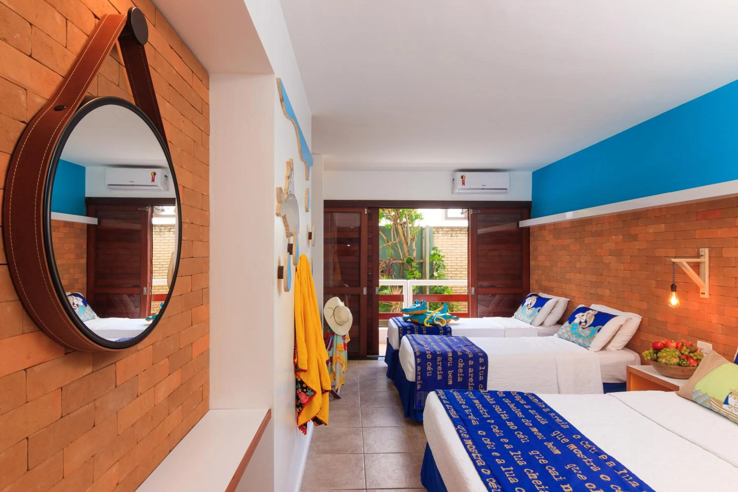 Bedroom, Bed in Hotel Village Porto De Galinhas