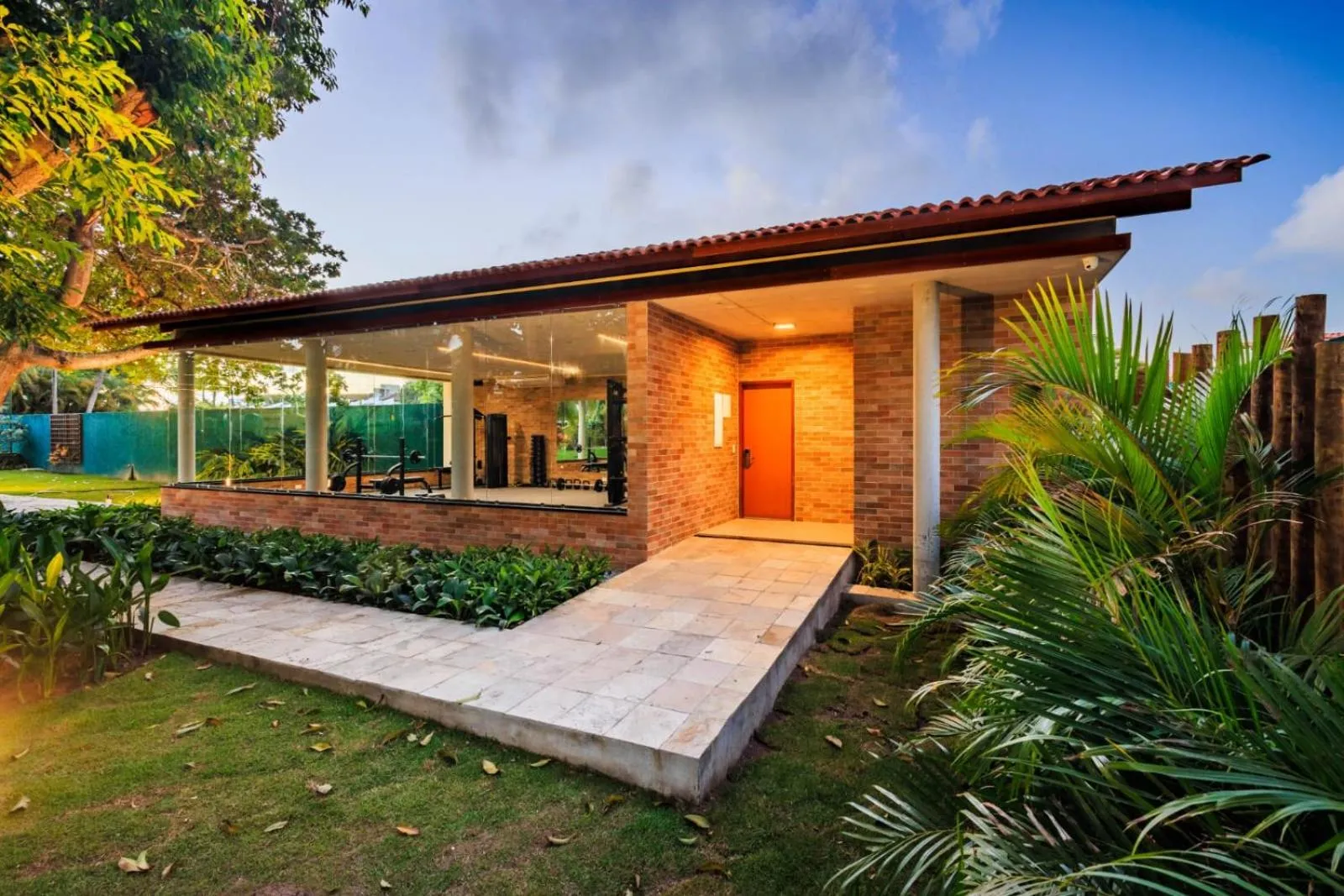 Fitness centre/facilities in Hotel Village Porto De Galinhas