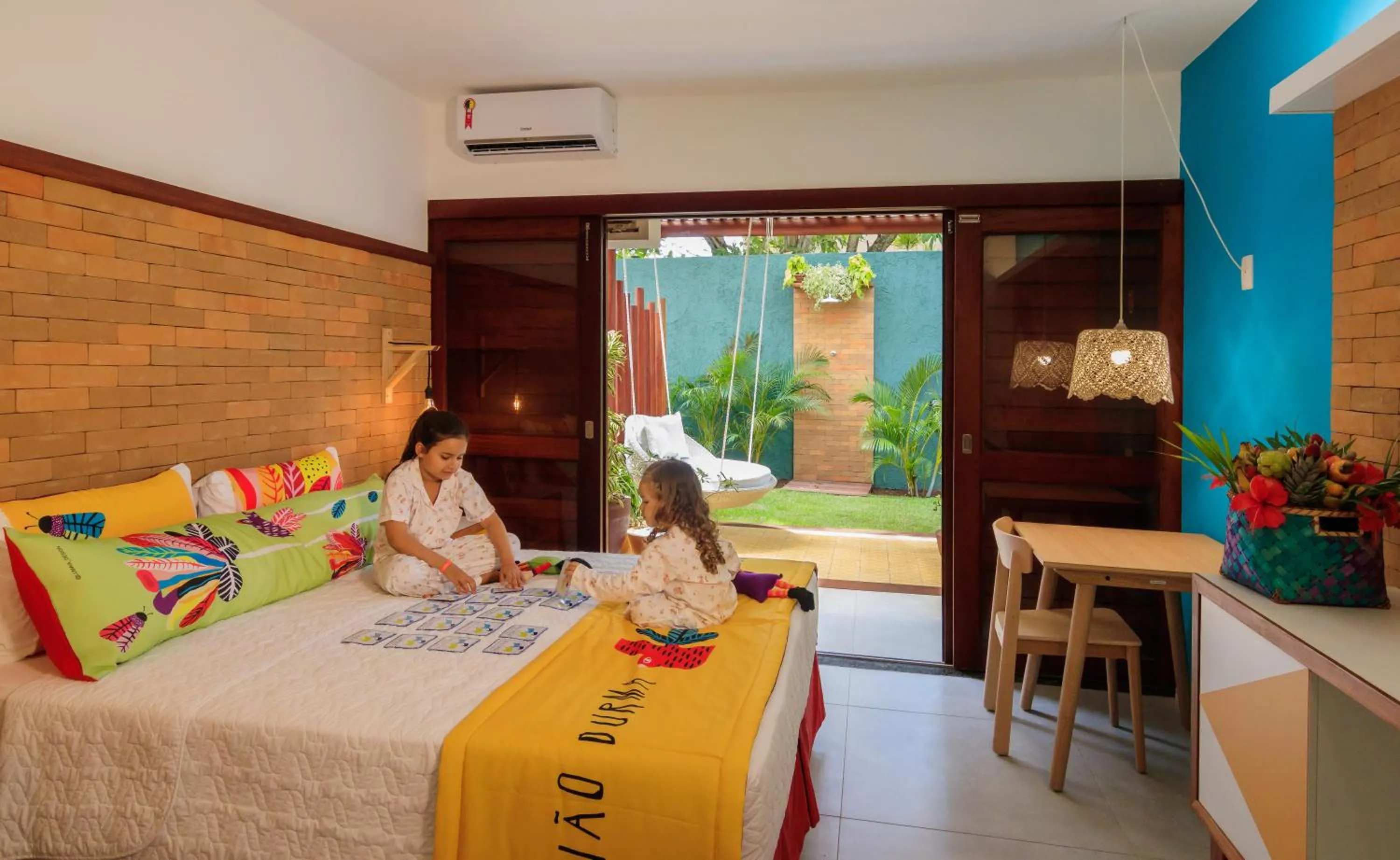 Bedroom, Bed in Hotel Village Porto De Galinhas
