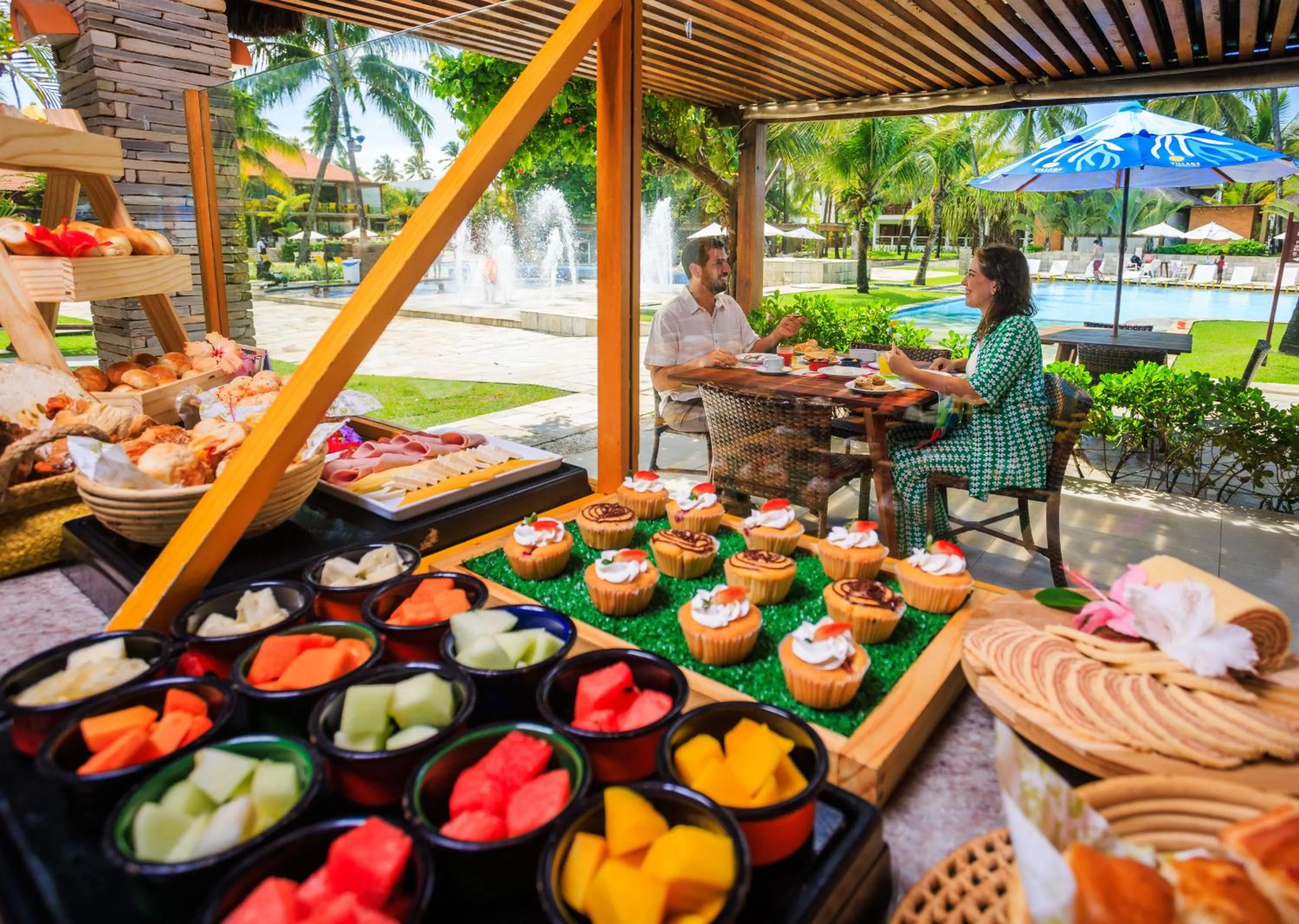 Breakfast in Hotel Village Porto De Galinhas