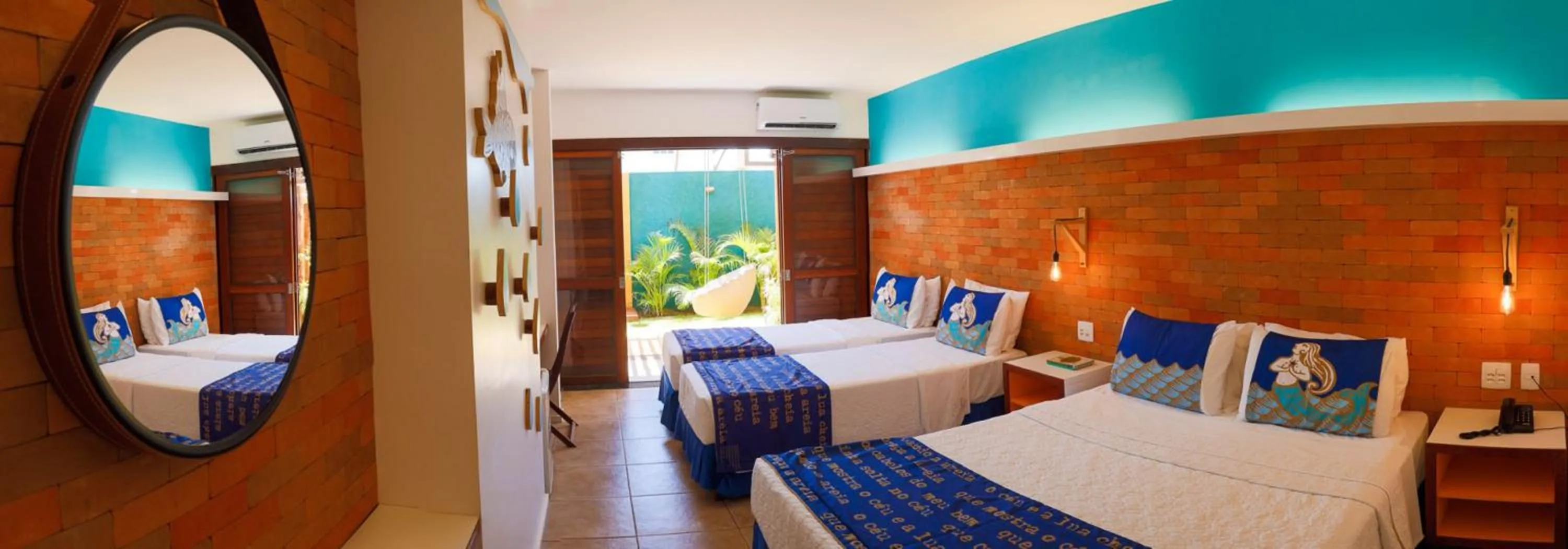 Bedroom, Bed in Hotel Village Porto De Galinhas