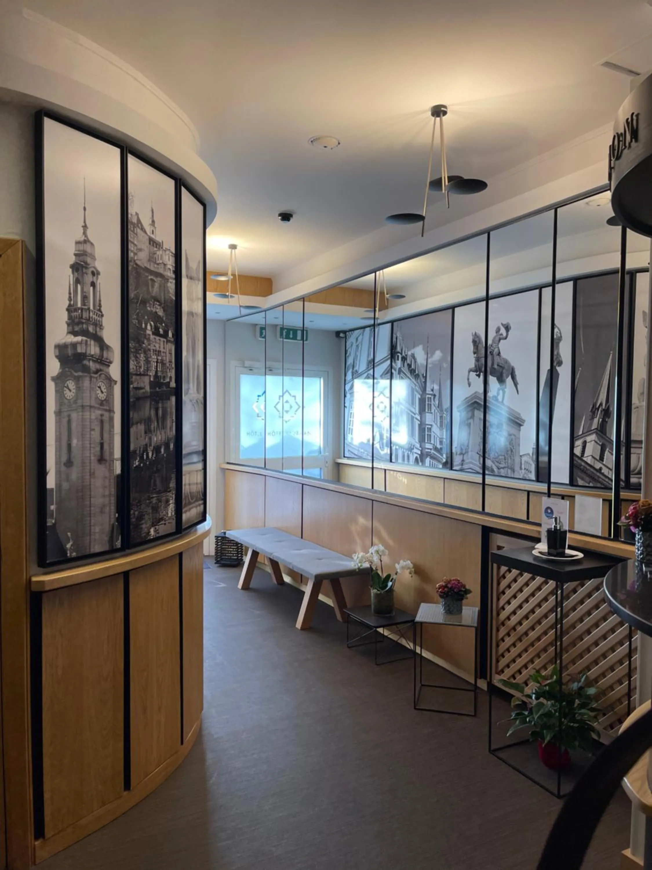 Lobby or reception in Hotel Vauban