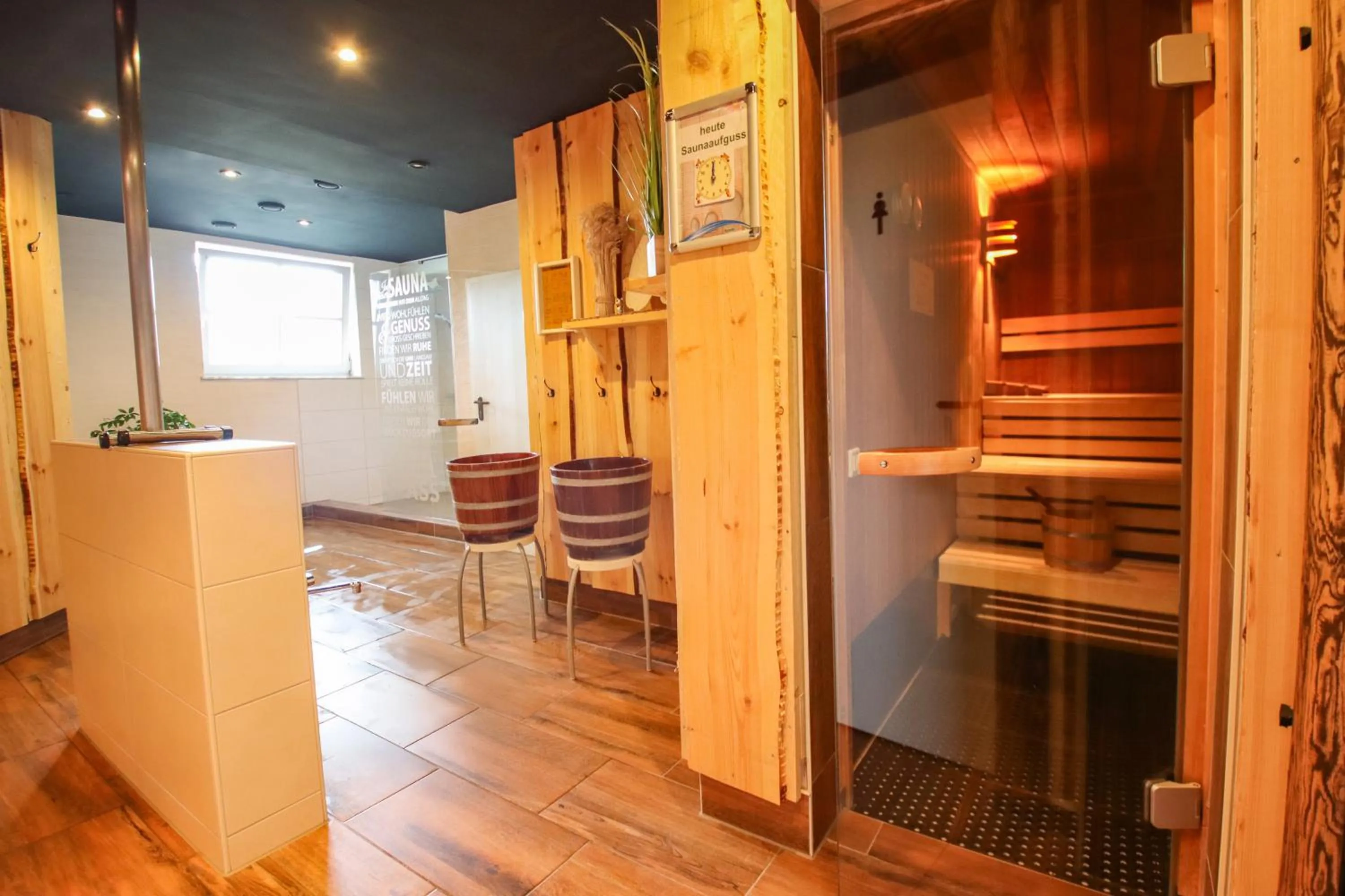 Sauna in Panorama Berghotel Wettiner Höhe