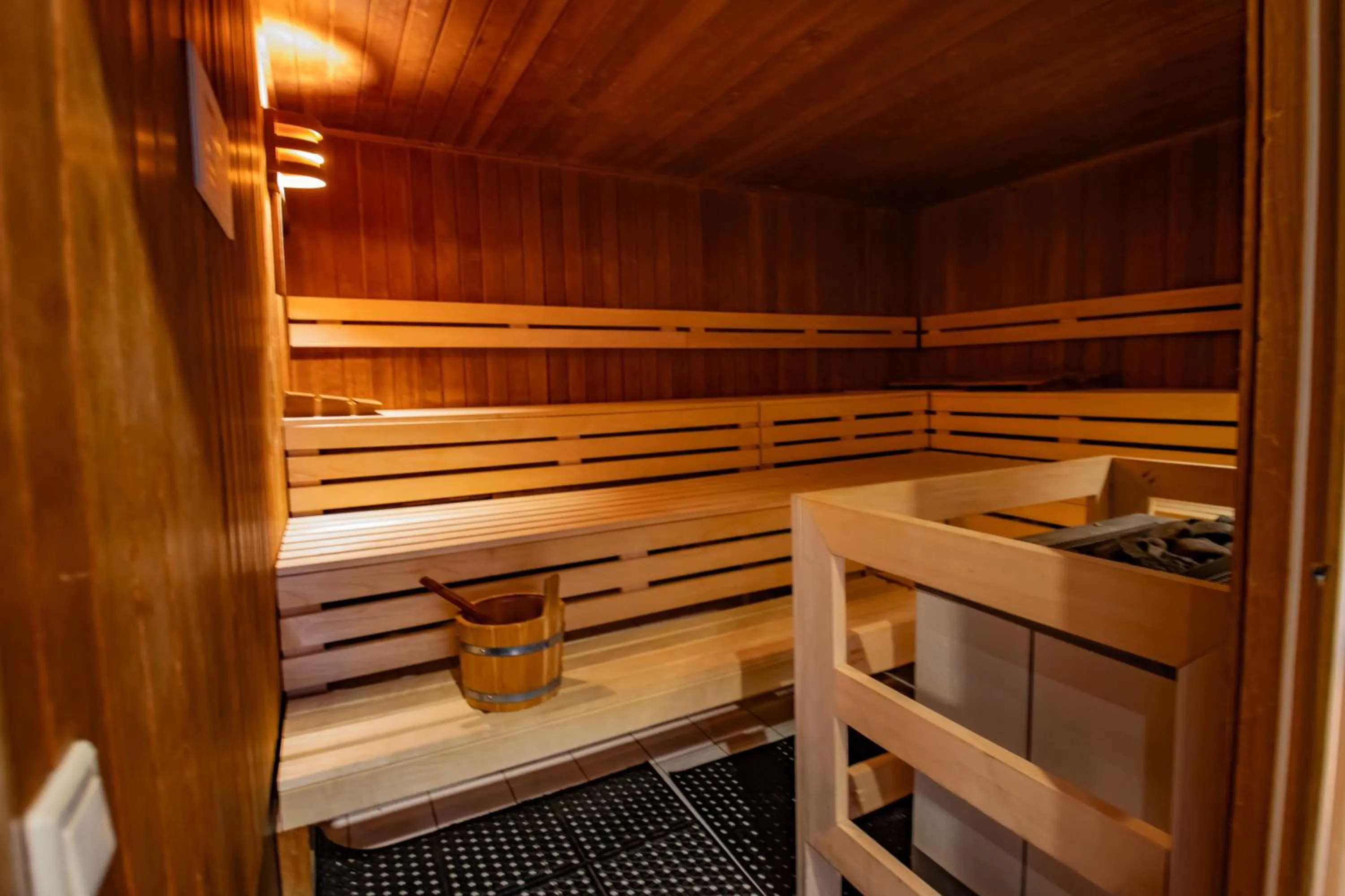Sauna in Panorama Berghotel Wettiner Höhe