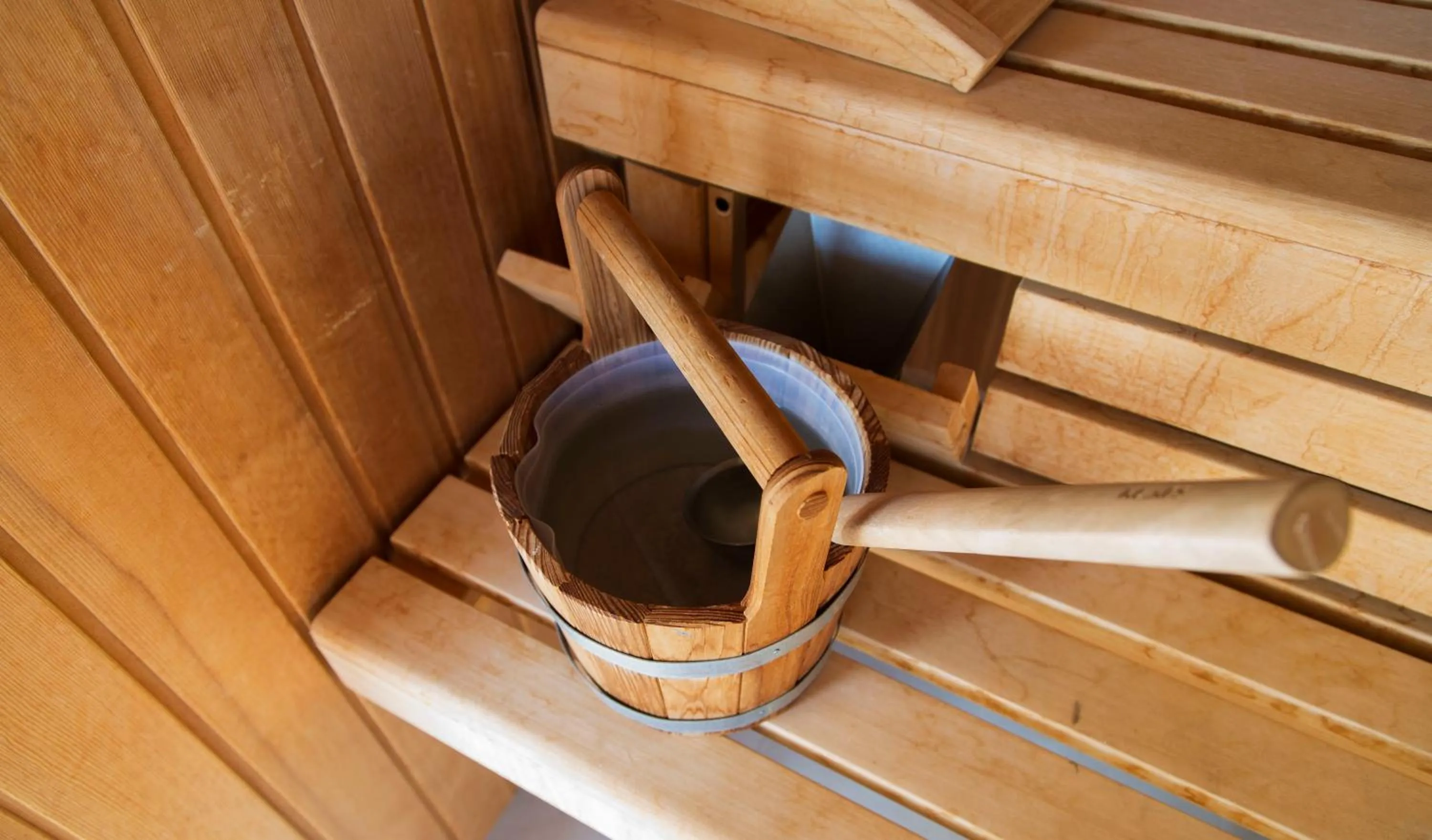 Sauna in Romantik Hotel le Val d'Amblève