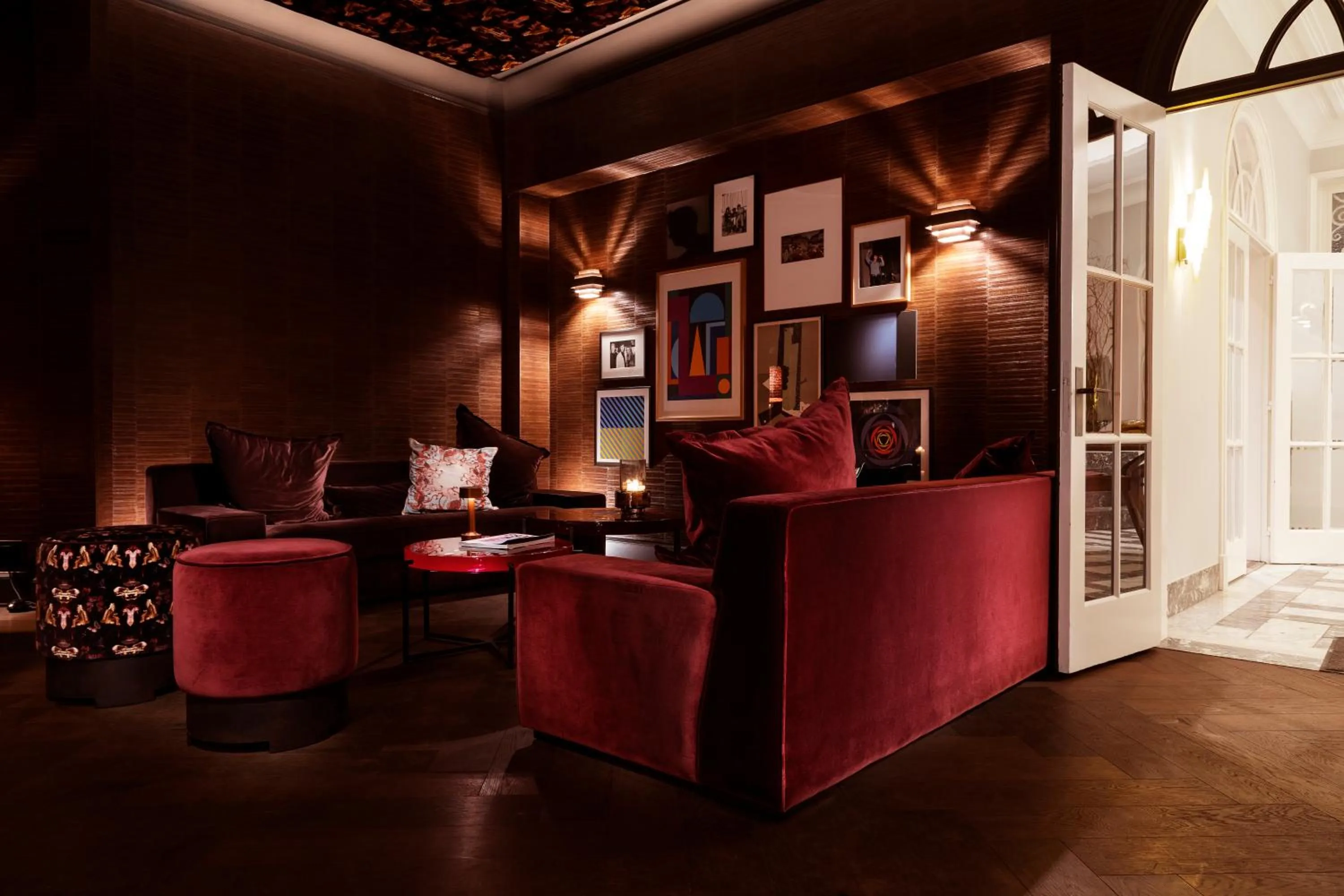 Living room in Romantik Hotel le Val d'Amblève