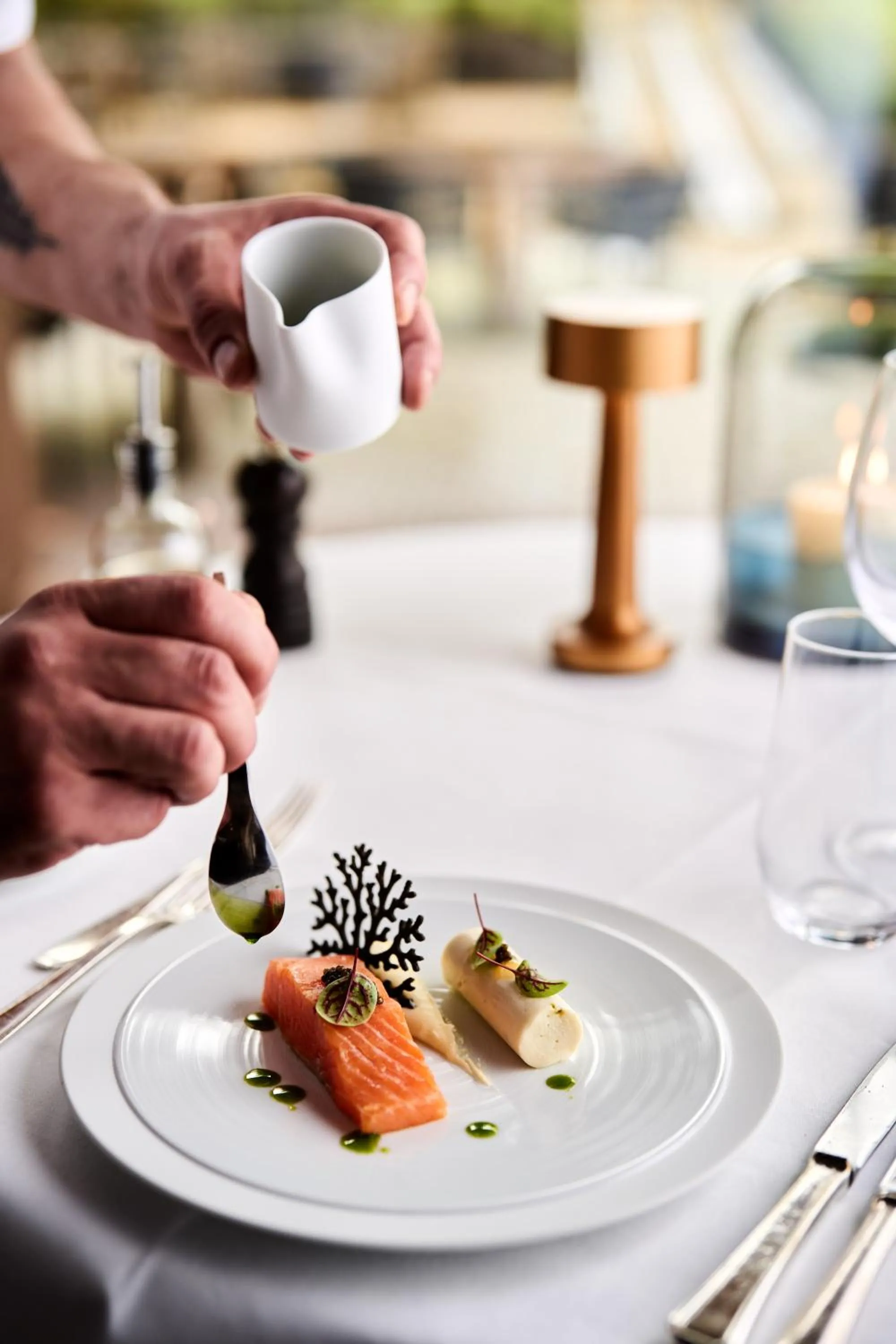 Restaurant/places to eat in Romantik Hotel le Val d'Amblève