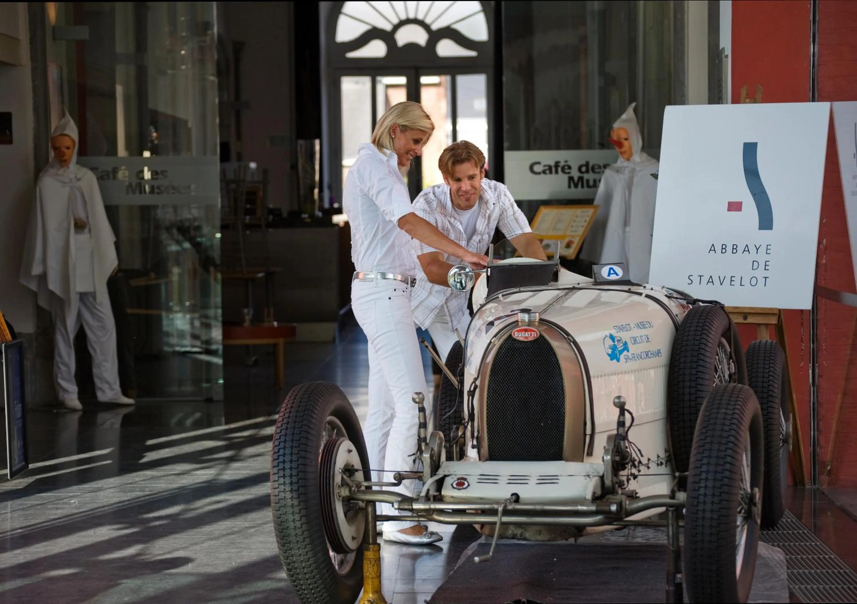 Decorative detail in Romantik Hotel le Val d'Amblève