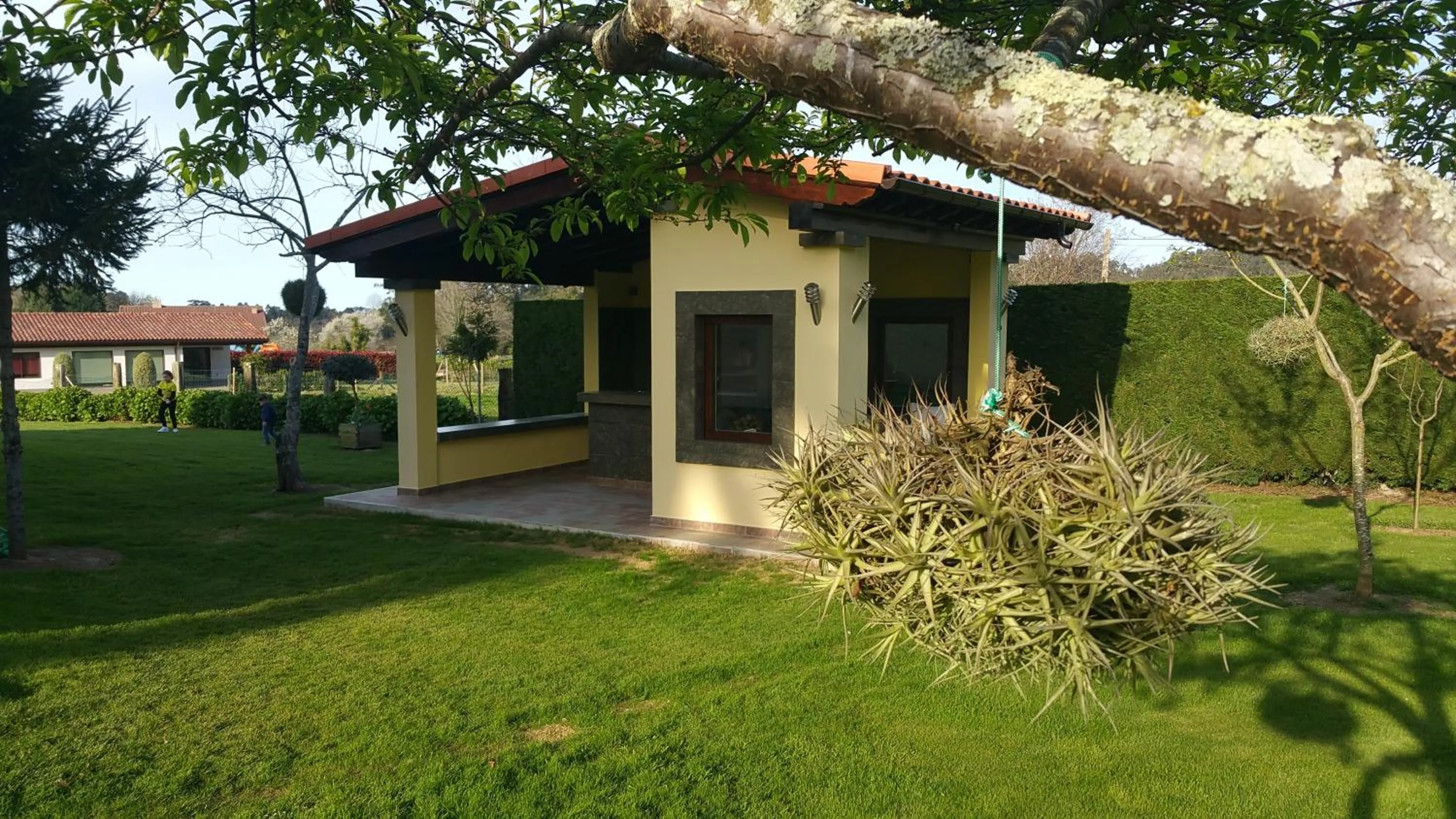 Garden view in Casa de Aldea El Frade