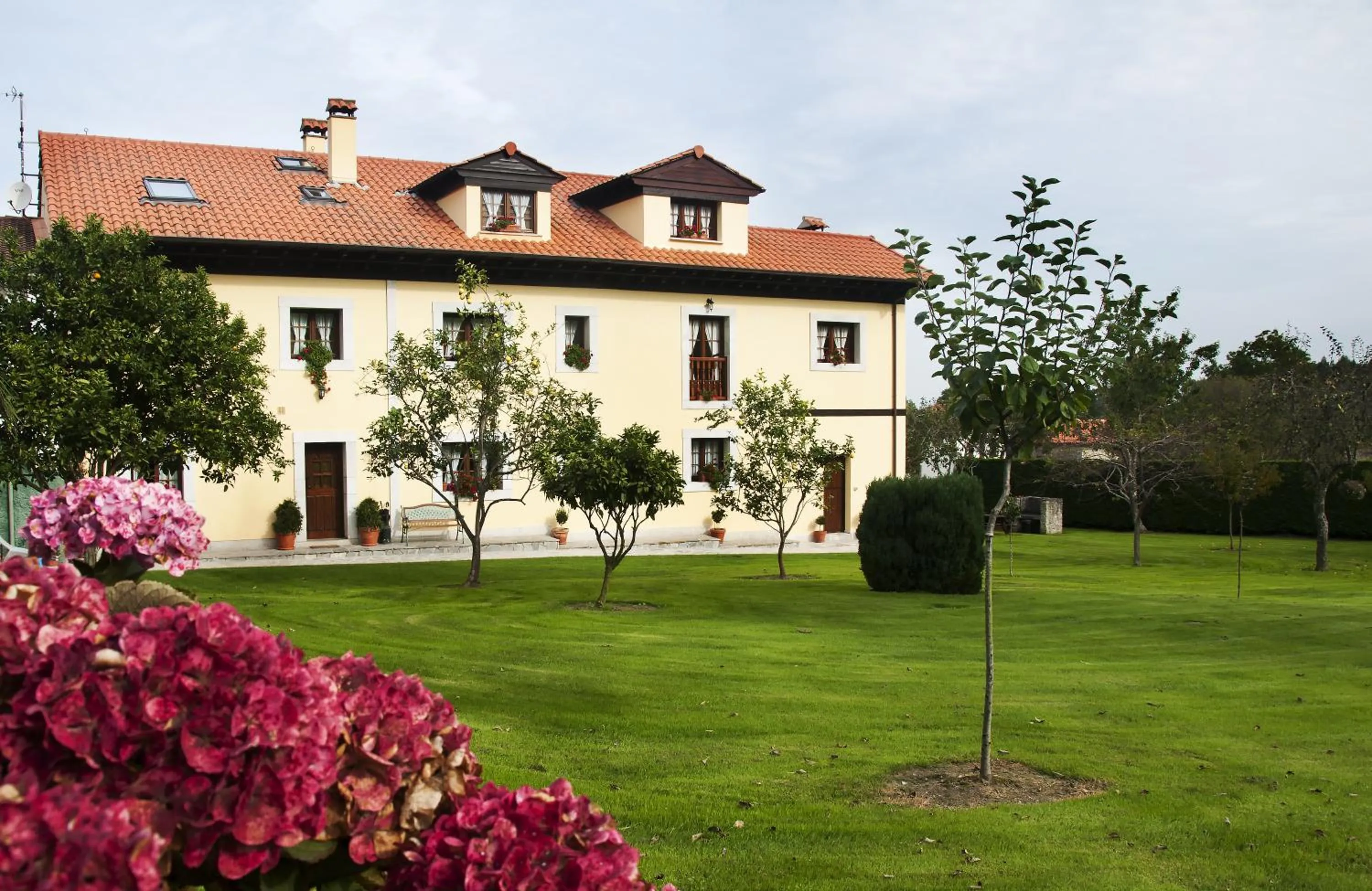Garden view in Casa de Aldea El Frade