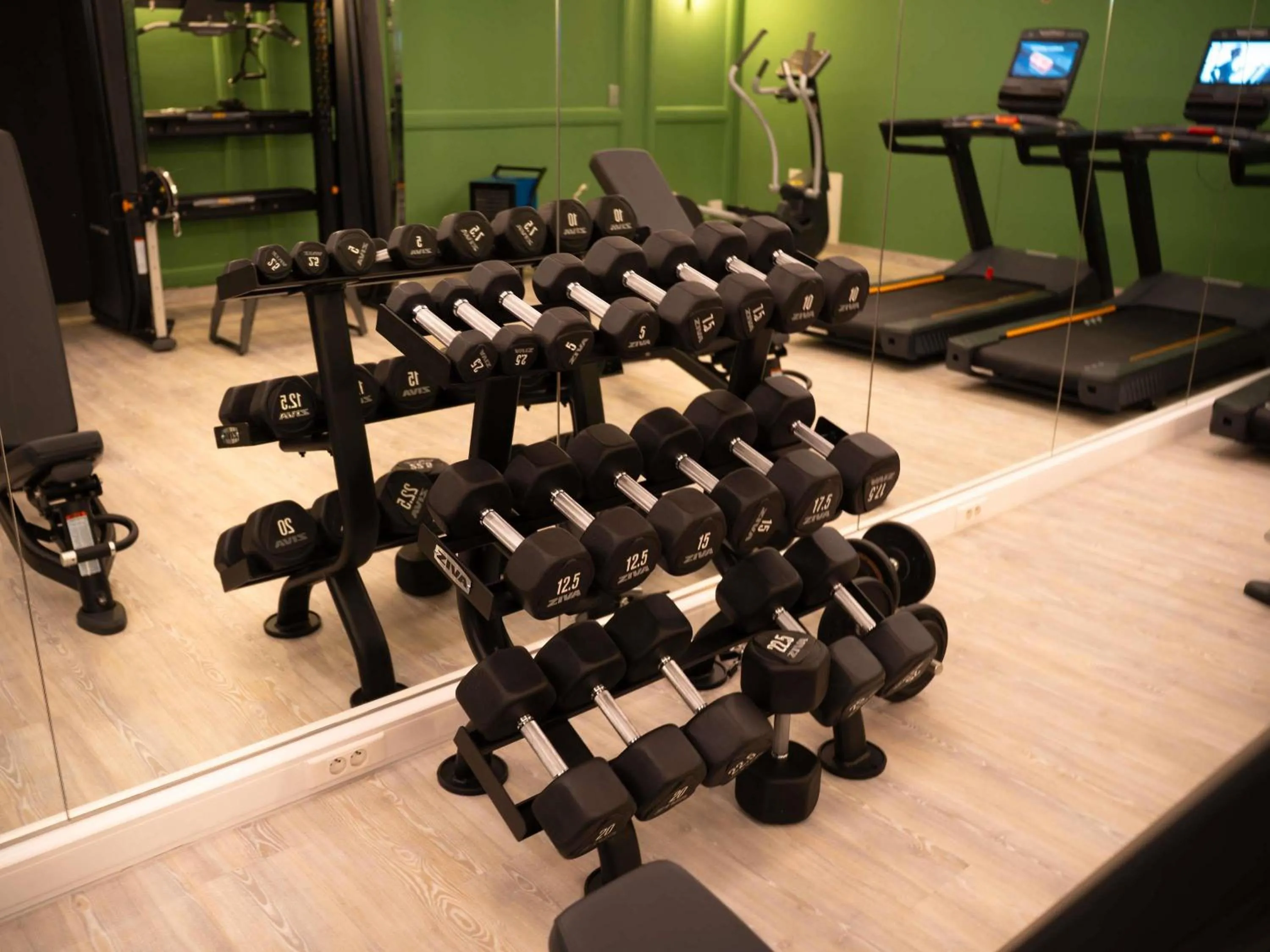Fitness centre/facilities in Maek Hotel Antwerp Central - Handwritten Collection by Accor