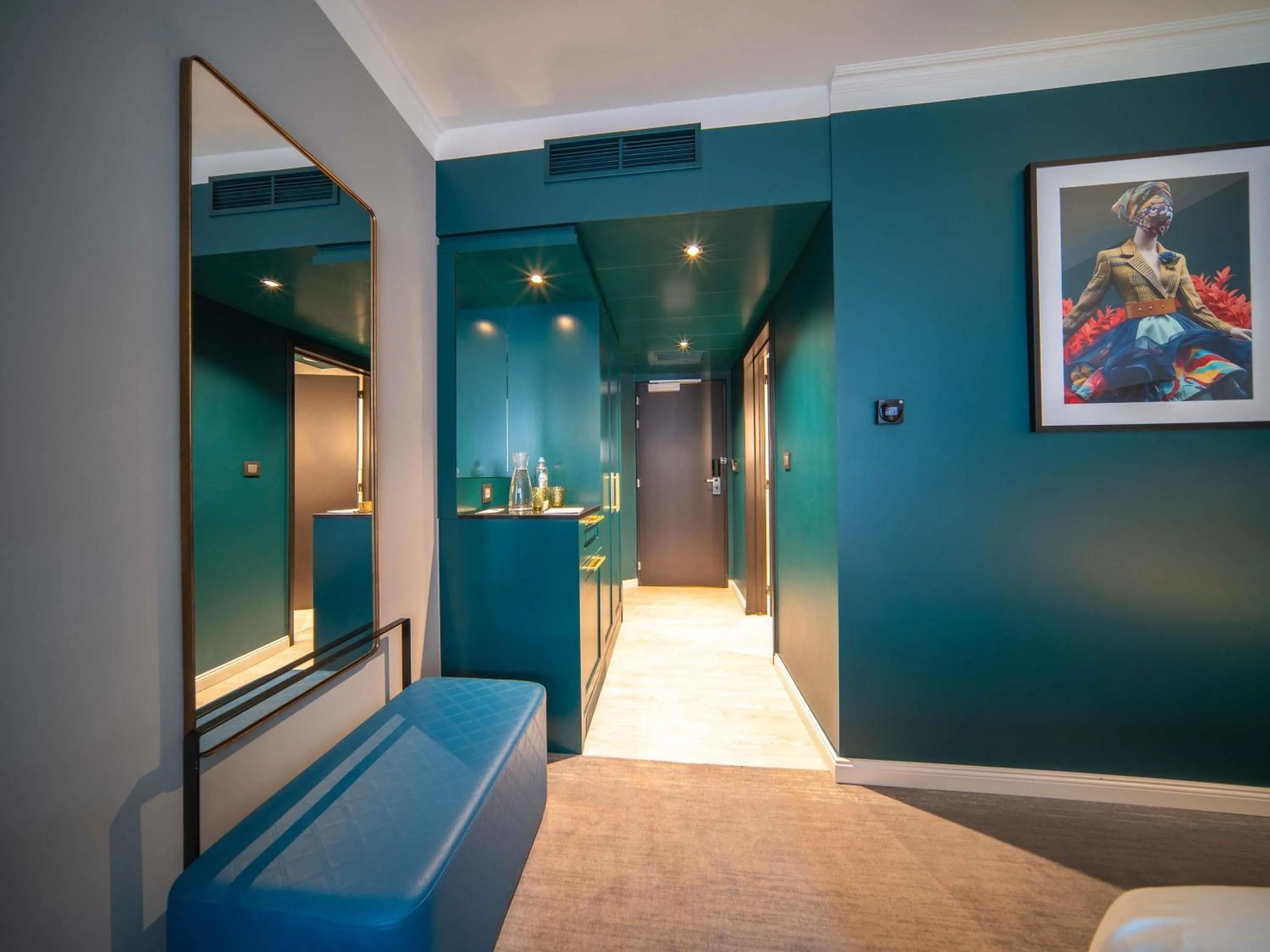 Bedroom in Maek Hotel Antwerp Central - Handwritten Collection by Accor