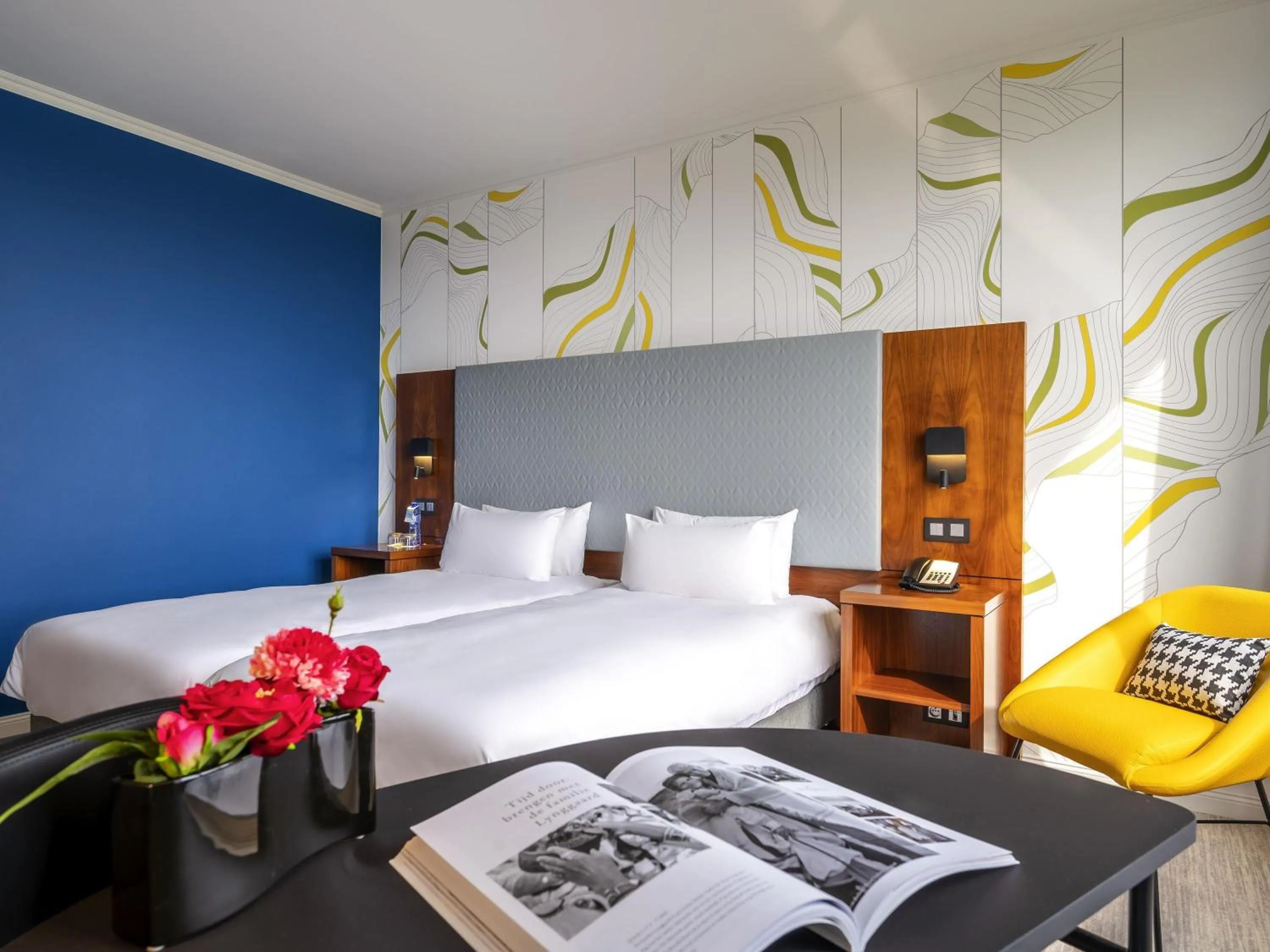 Bedroom, Bed in Maek Hotel Antwerp Central - Handwritten Collection by Accor