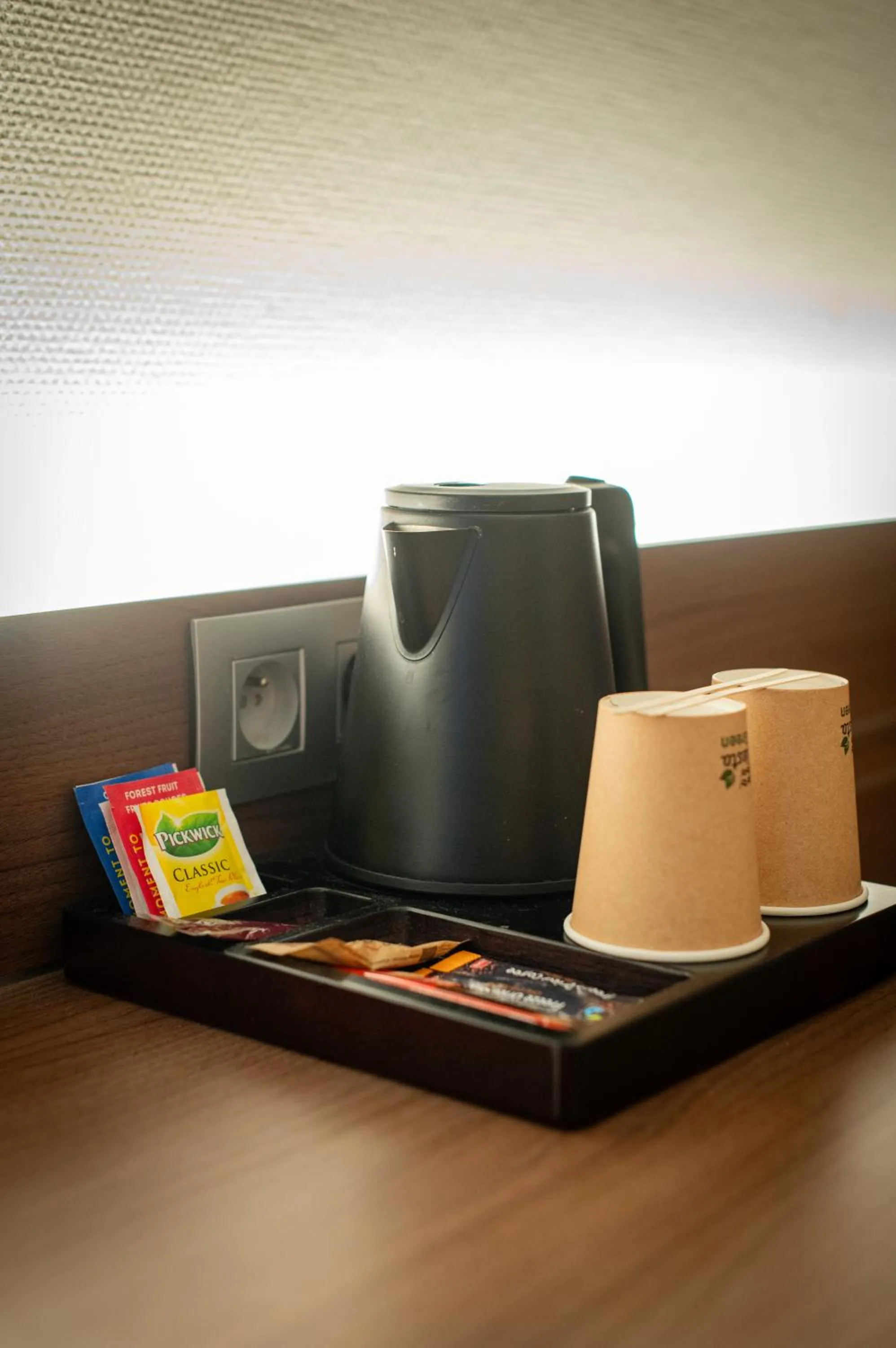 Coffee/tea facilities in Hotel-Restaurant Horizon Ath-Lessines