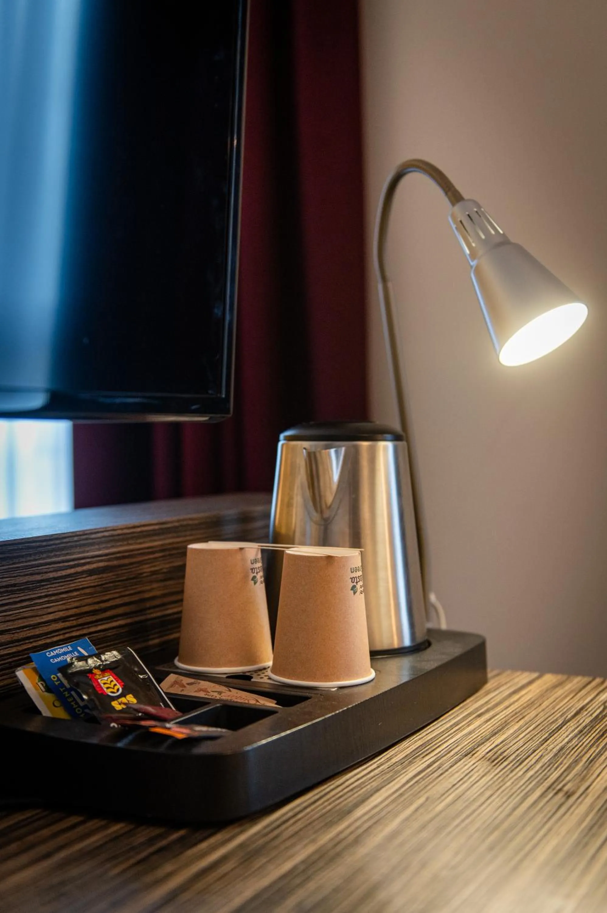 Coffee/tea facilities in Hotel-Restaurant Horizon Ath-Lessines