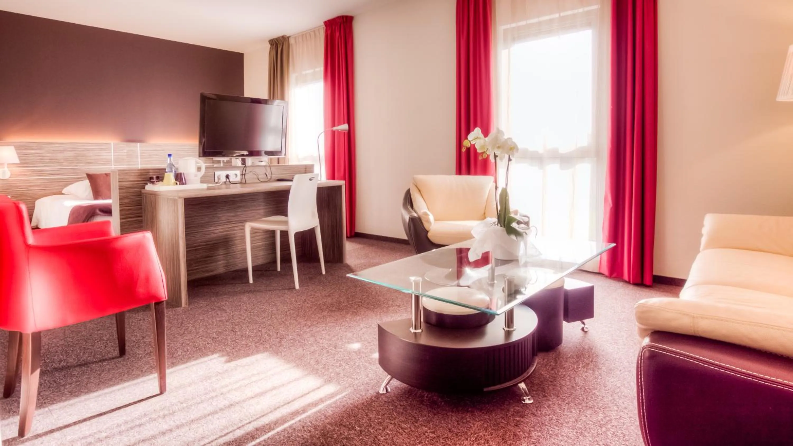 TV and multimedia in Hotel-Restaurant Horizon Ath-Lessines