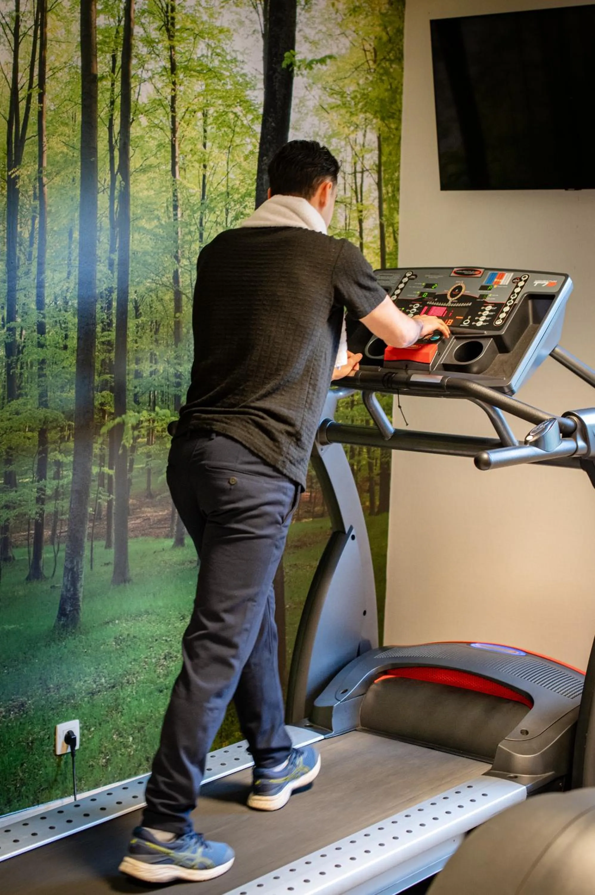 Fitness centre/facilities in Hotel-Restaurant Horizon Ath-Lessines