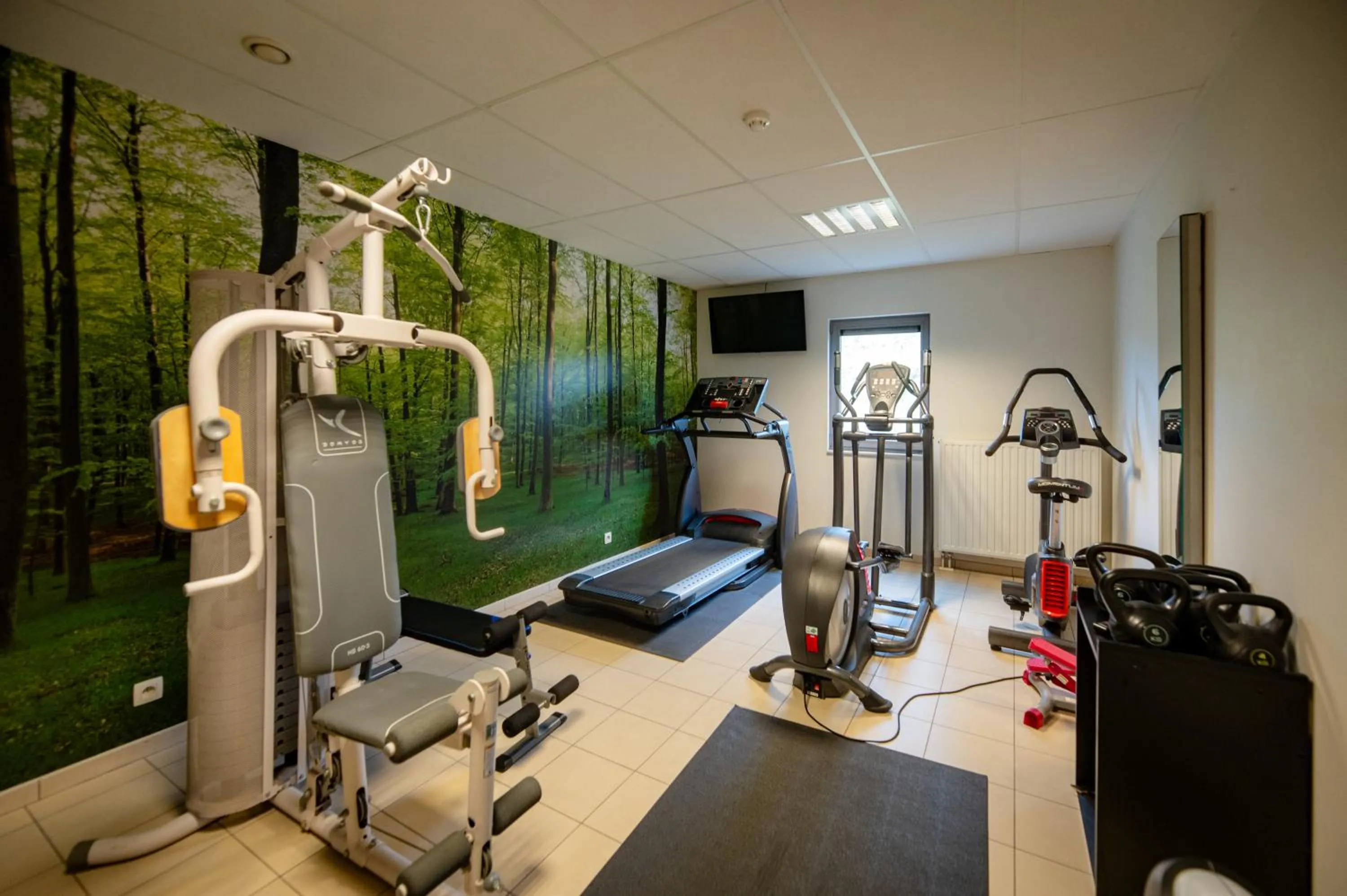 Fitness centre/facilities in Hotel-Restaurant Horizon Ath-Lessines