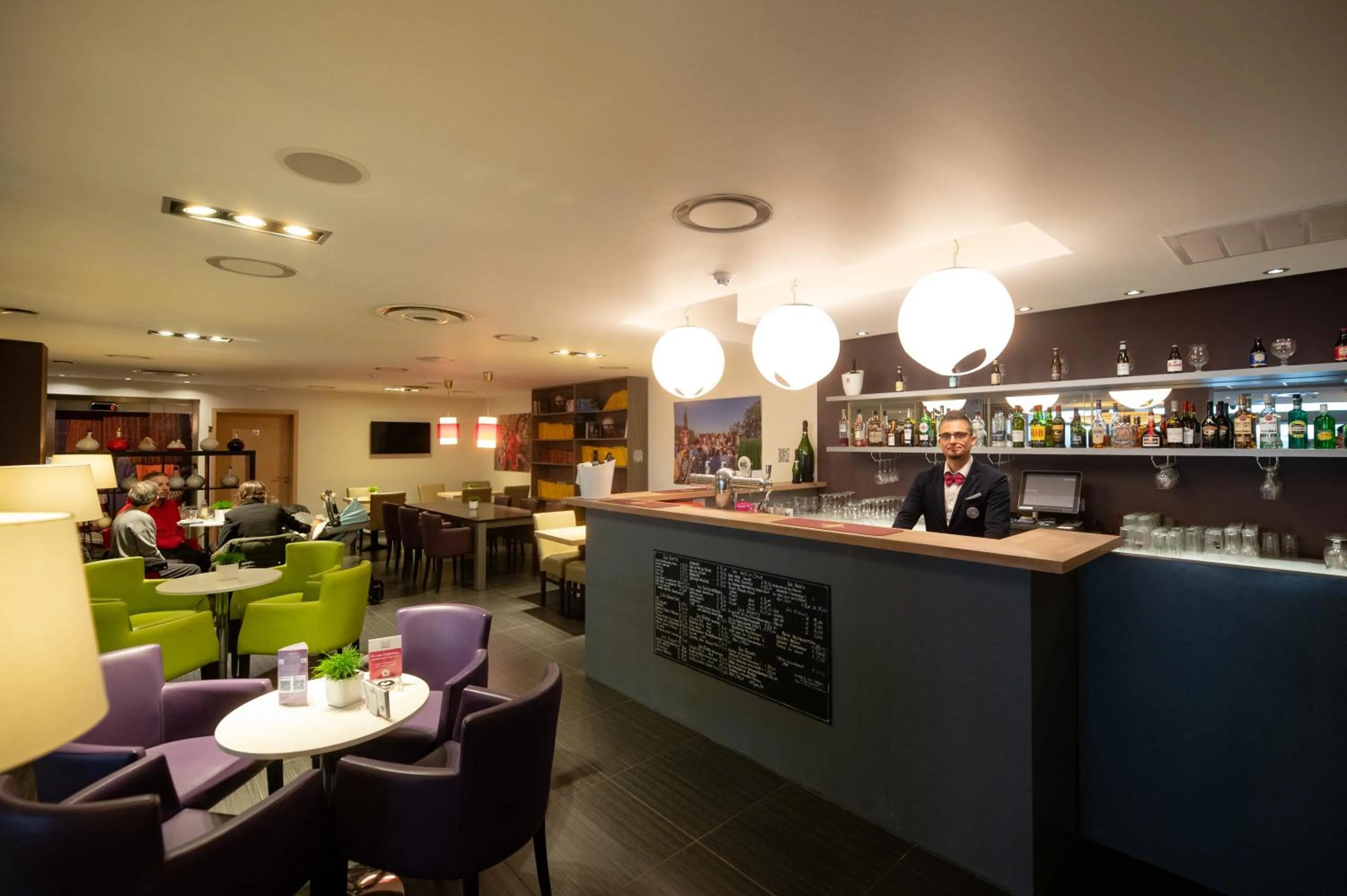 Lounge or bar in Hotel-Restaurant Horizon Ath-Lessines