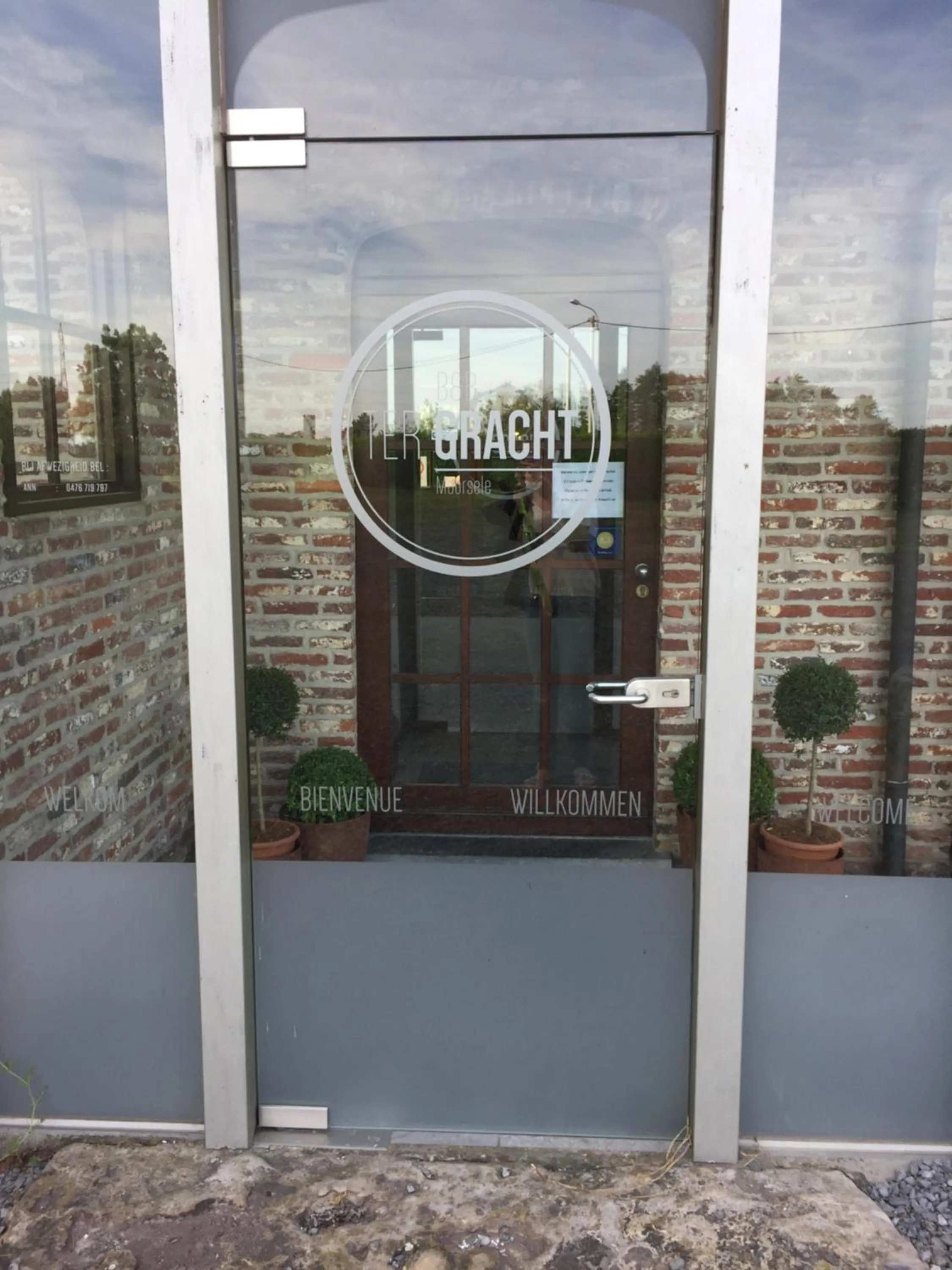 Facade/entrance in B&B Ter Gracht