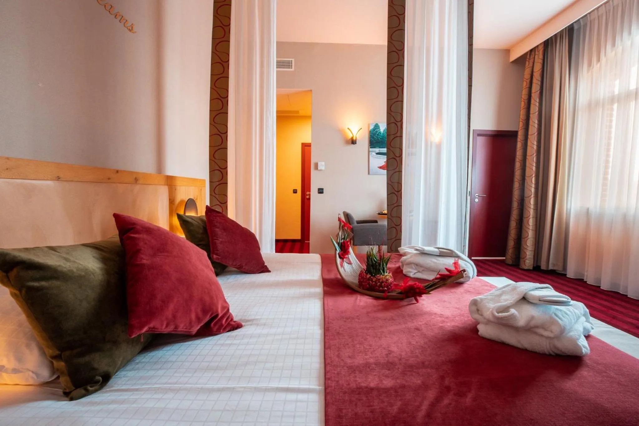 Bed in Hotel Verviers Van der Valk