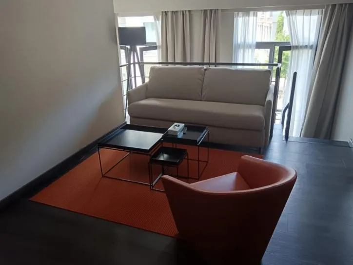 Seating area in Atlas Hotel Brussels