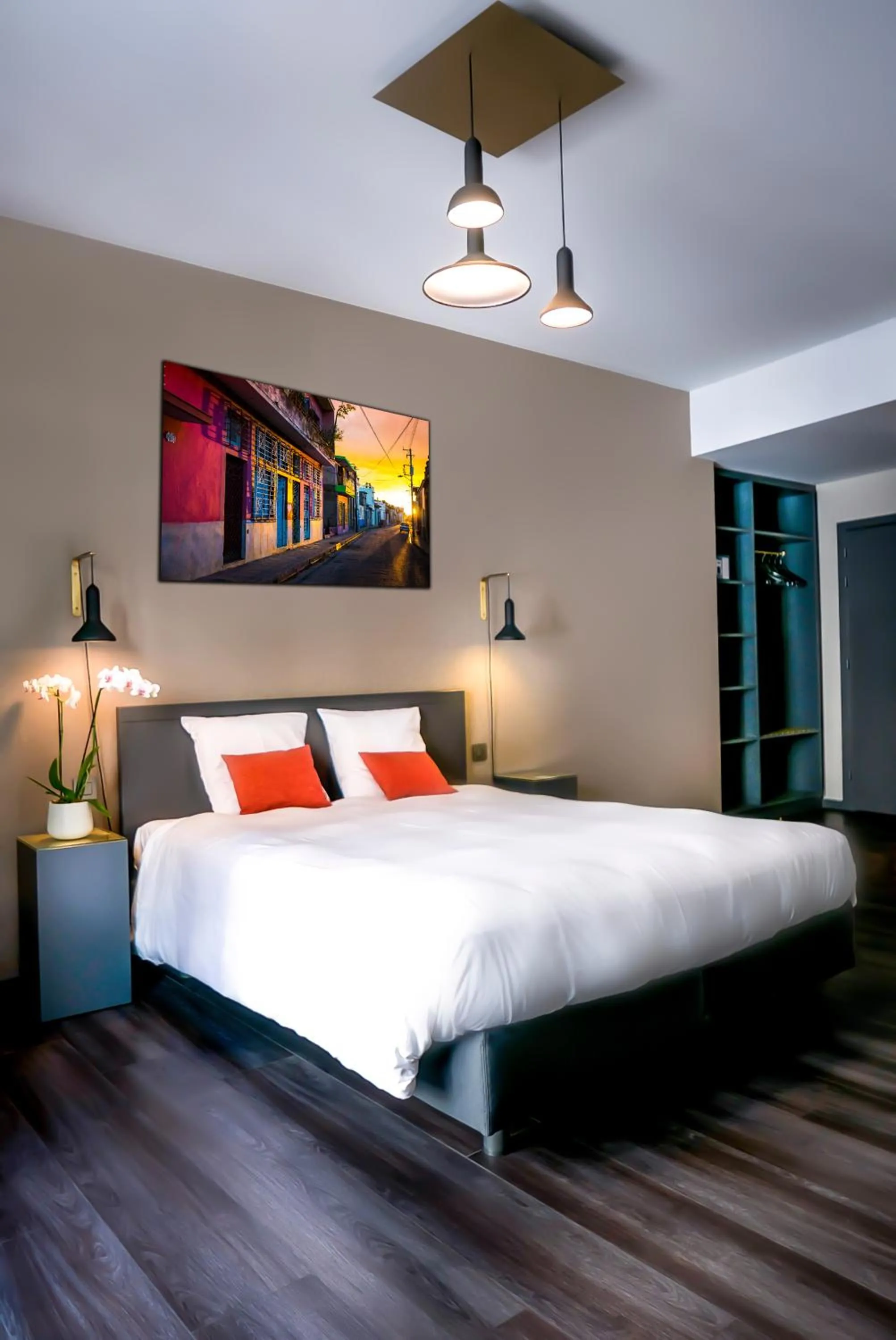 Photo of the whole room, Bed in Atlas Hotel Brussels