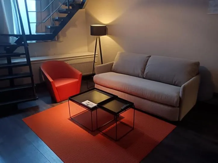 Seating area in Atlas Hotel Brussels