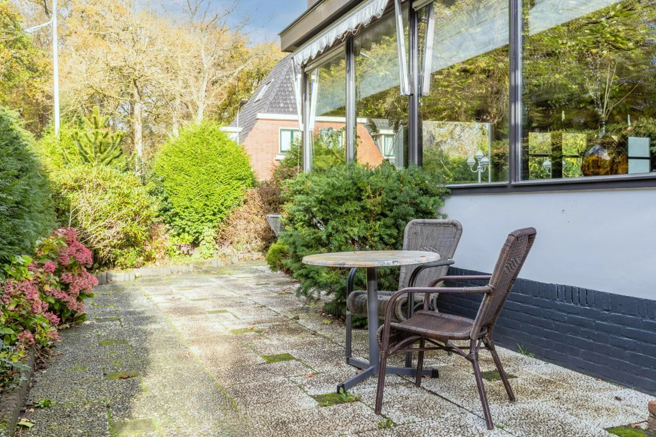 Balcony/Terrace in Hotel Zee Bergen
