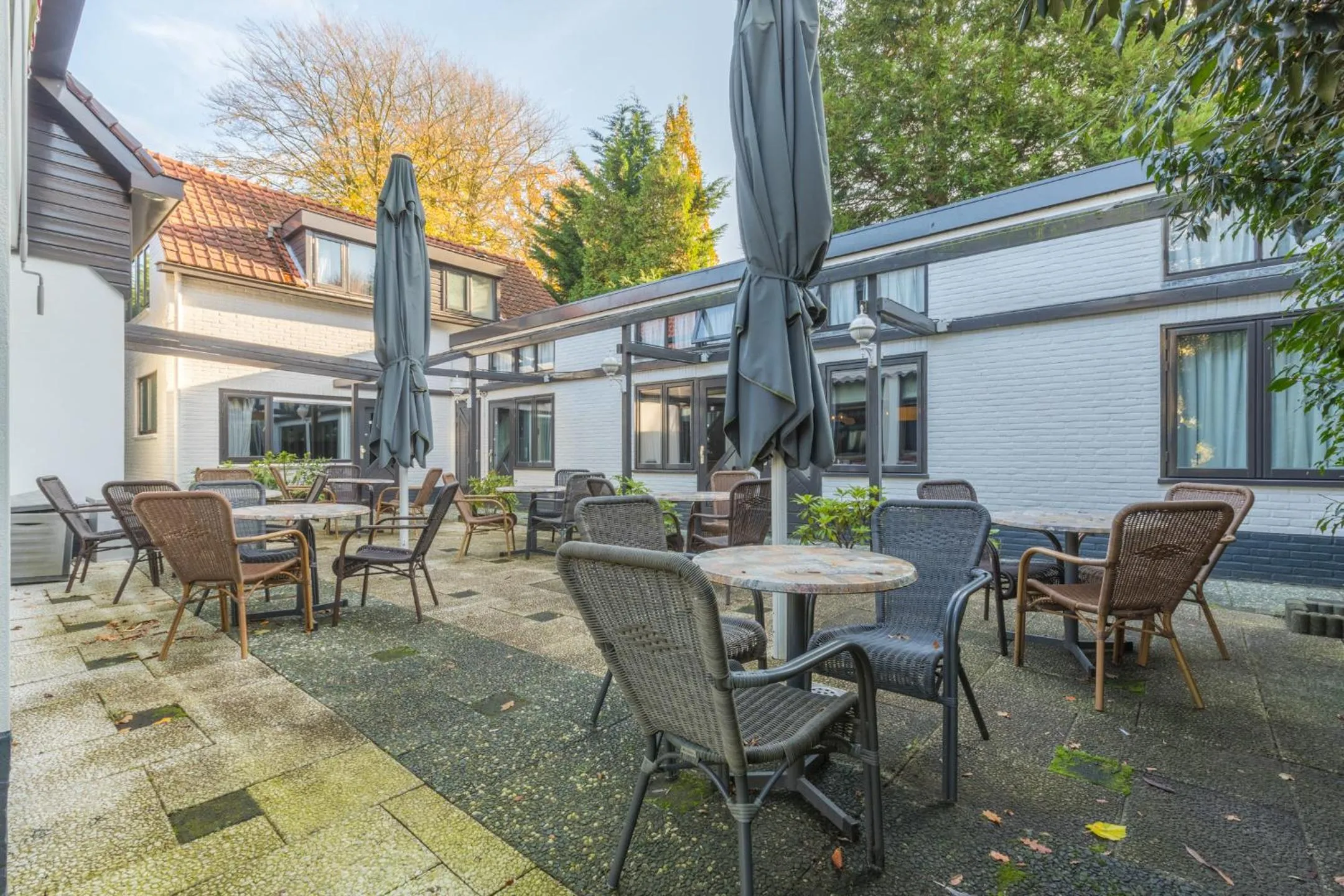 Balcony/Terrace in Hotel Zee Bergen