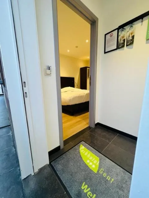 Bed in Parkhotel Gent Centrum
