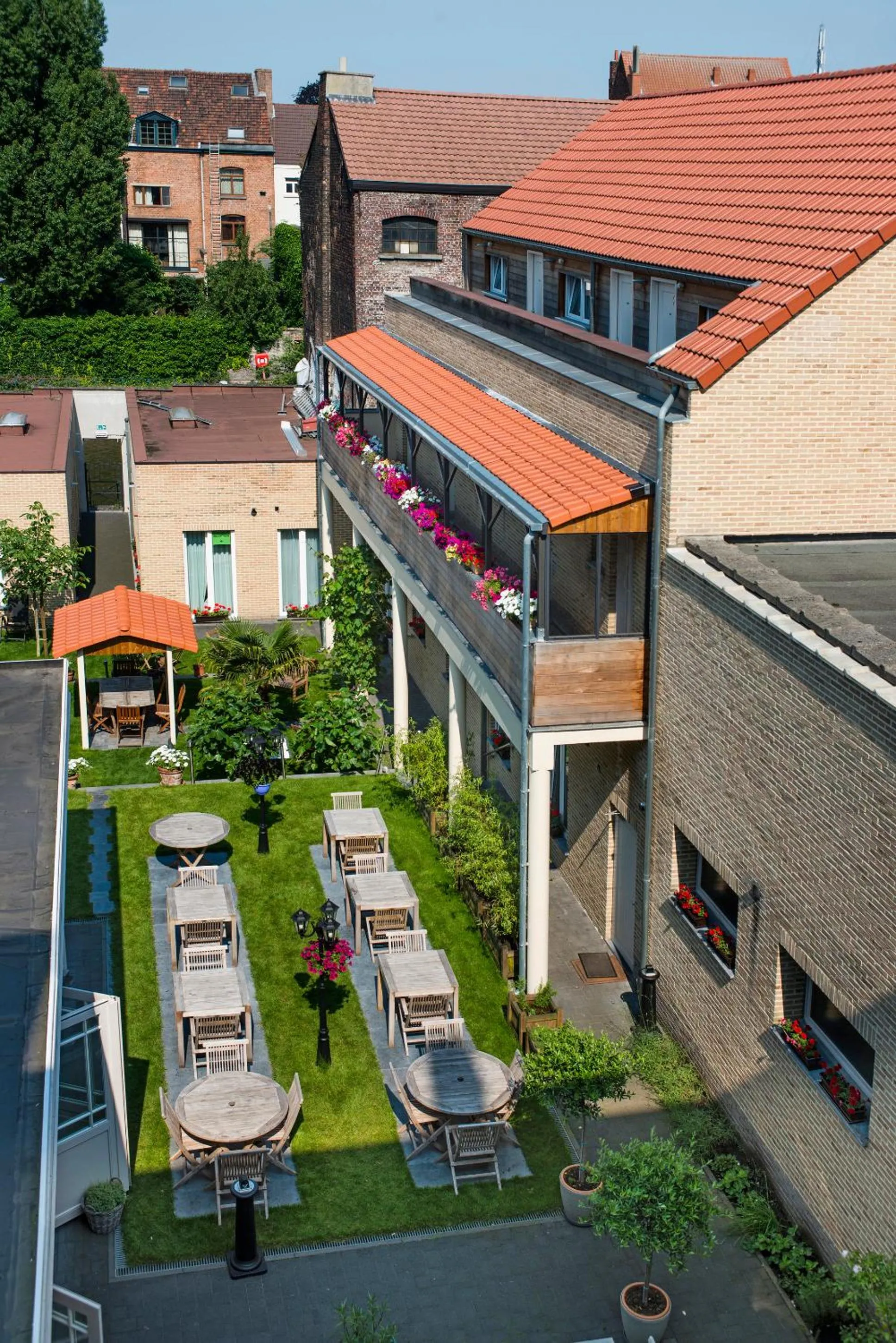 Bird's eye view in Parkhotel Gent Centrum