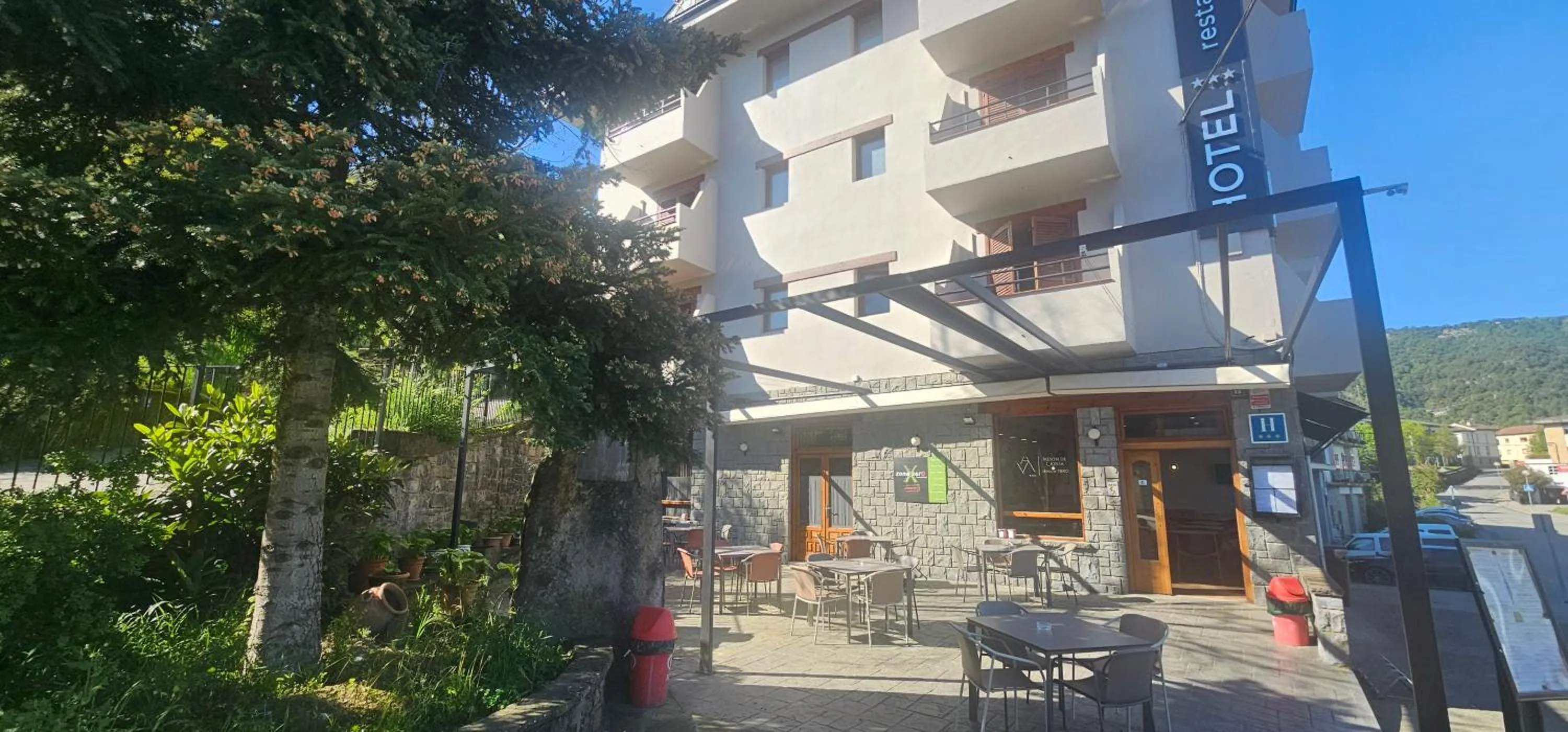 Balcony/Terrace in Hotel Meson de L’Ainsa