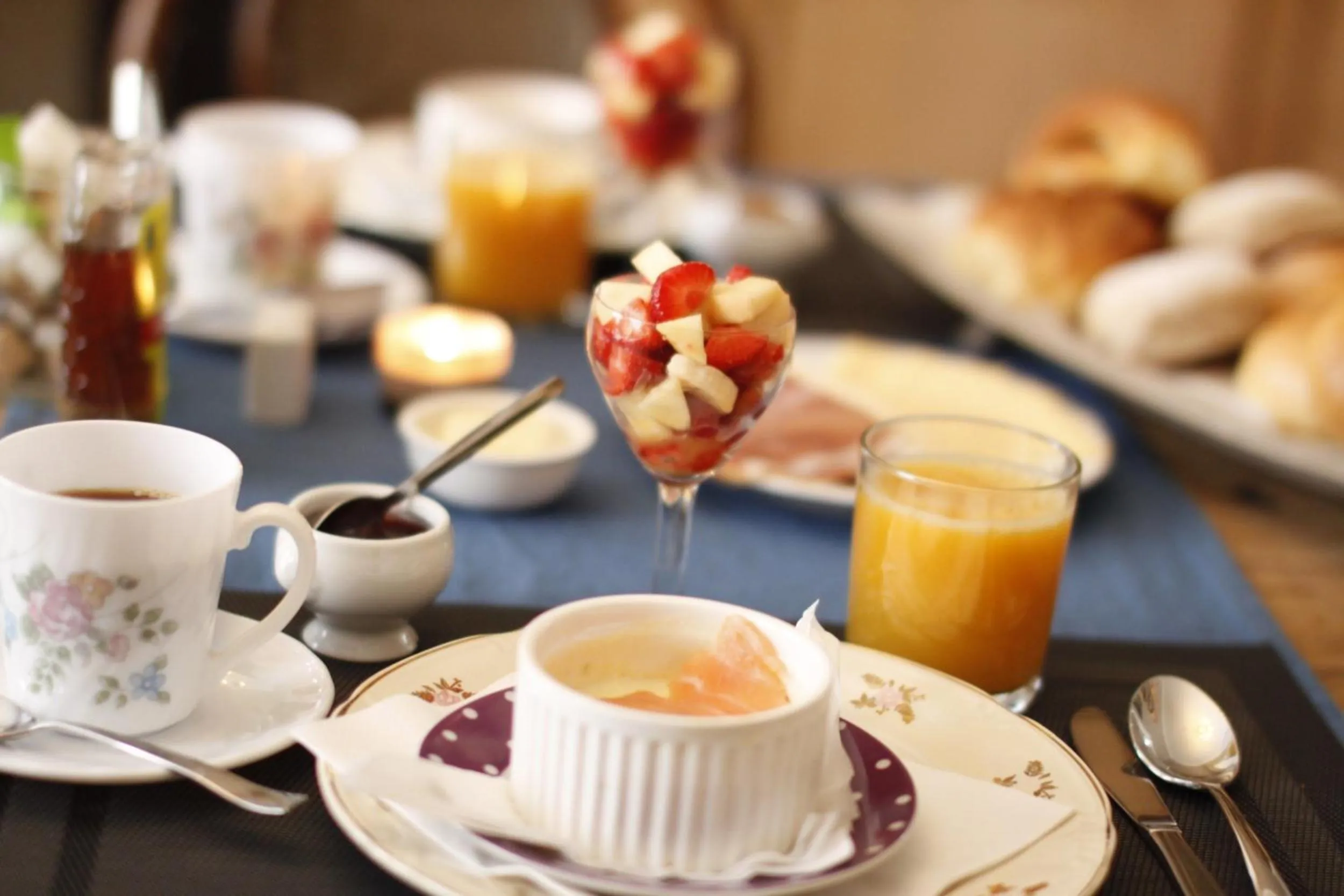 Food in B&B Le flaneur